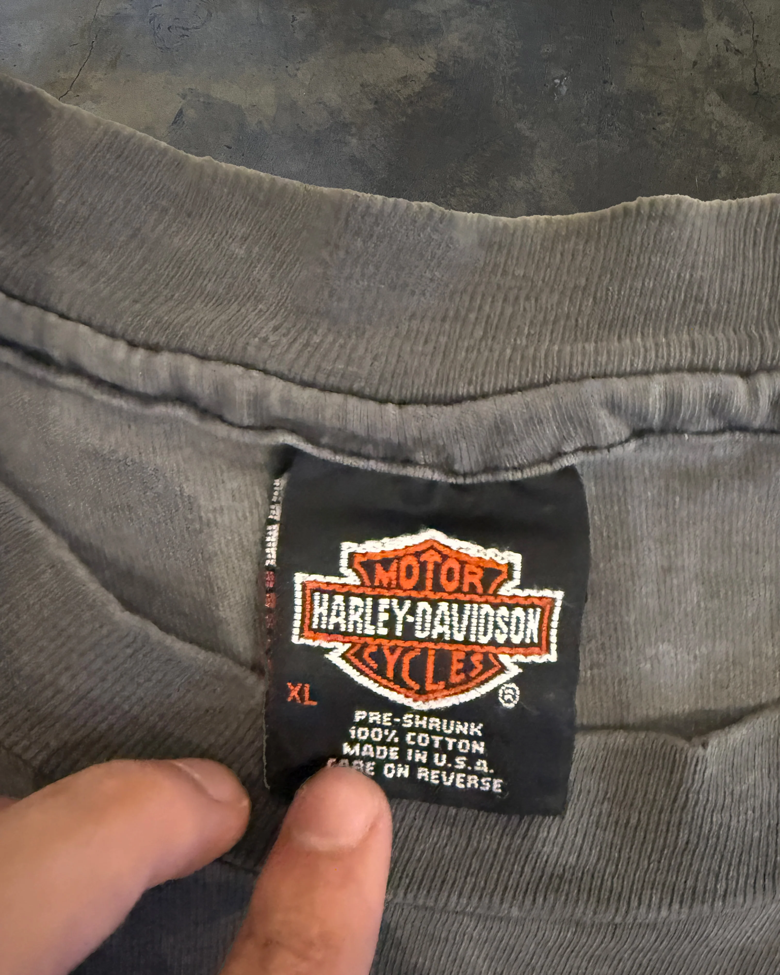 1990s HARLEY CAPE COD TEE - Image 3