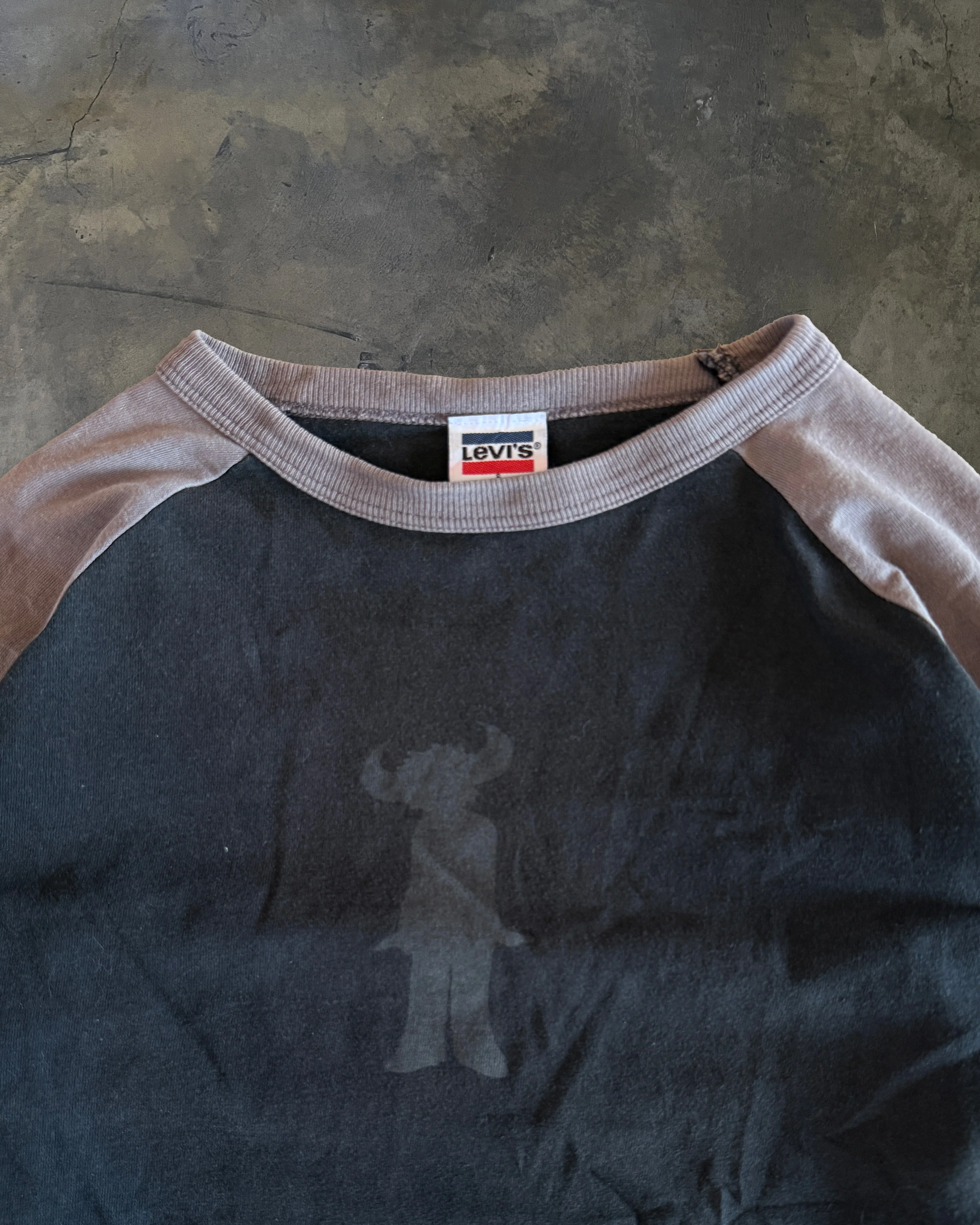 1990s JAMIROQUAI RAGLAN LONGSLEEVE TEE - Image 2