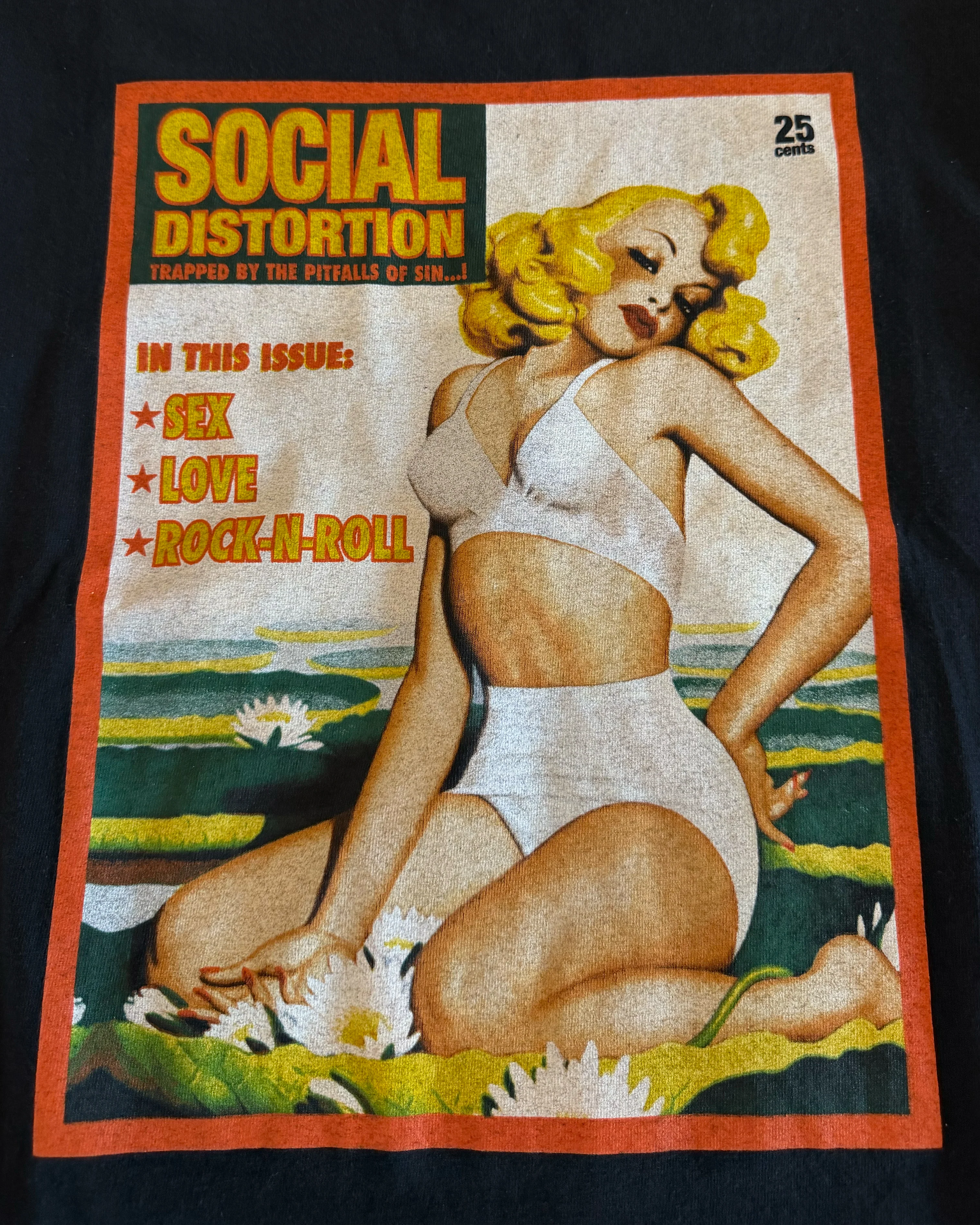 1990s SOCIAL DISTORTION TEE - Image 2
