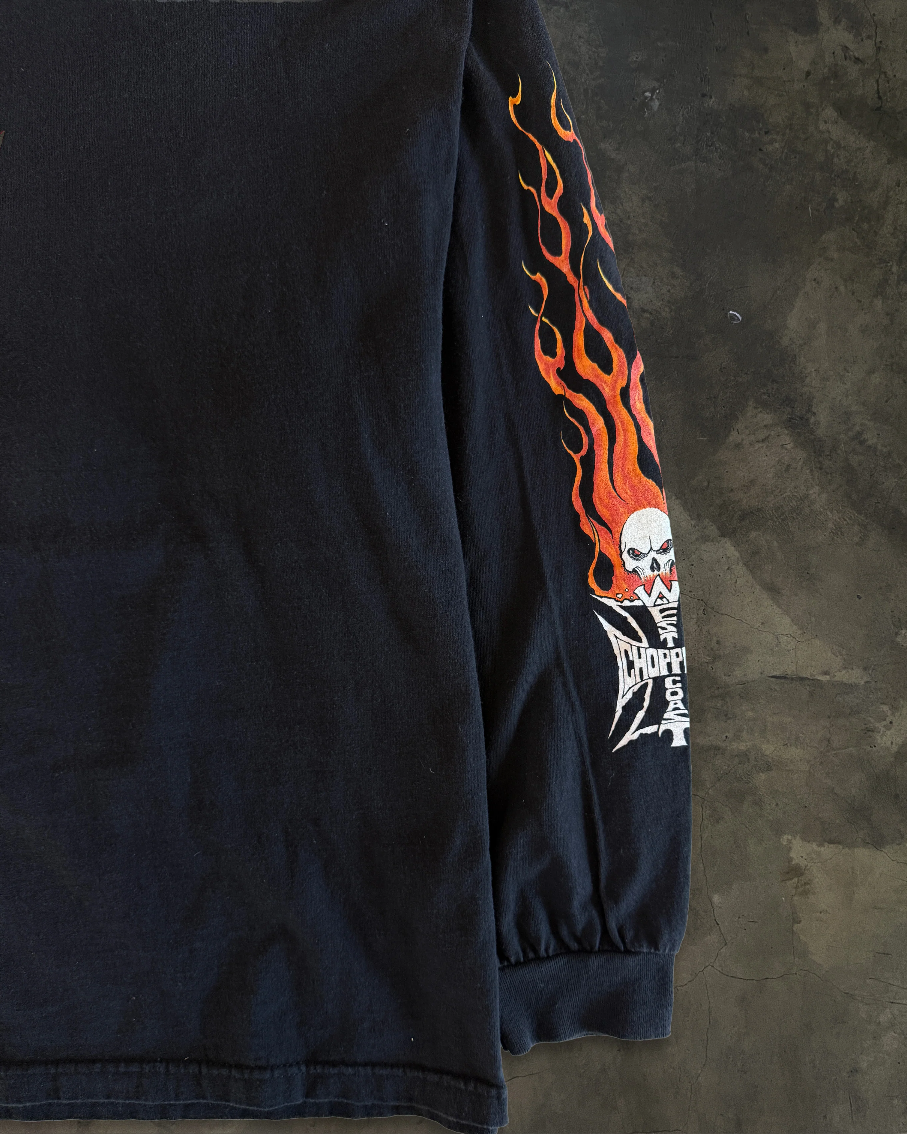 2000's BLACK WEST COAST CHOPPERS LONG SLEEVE - Image 2