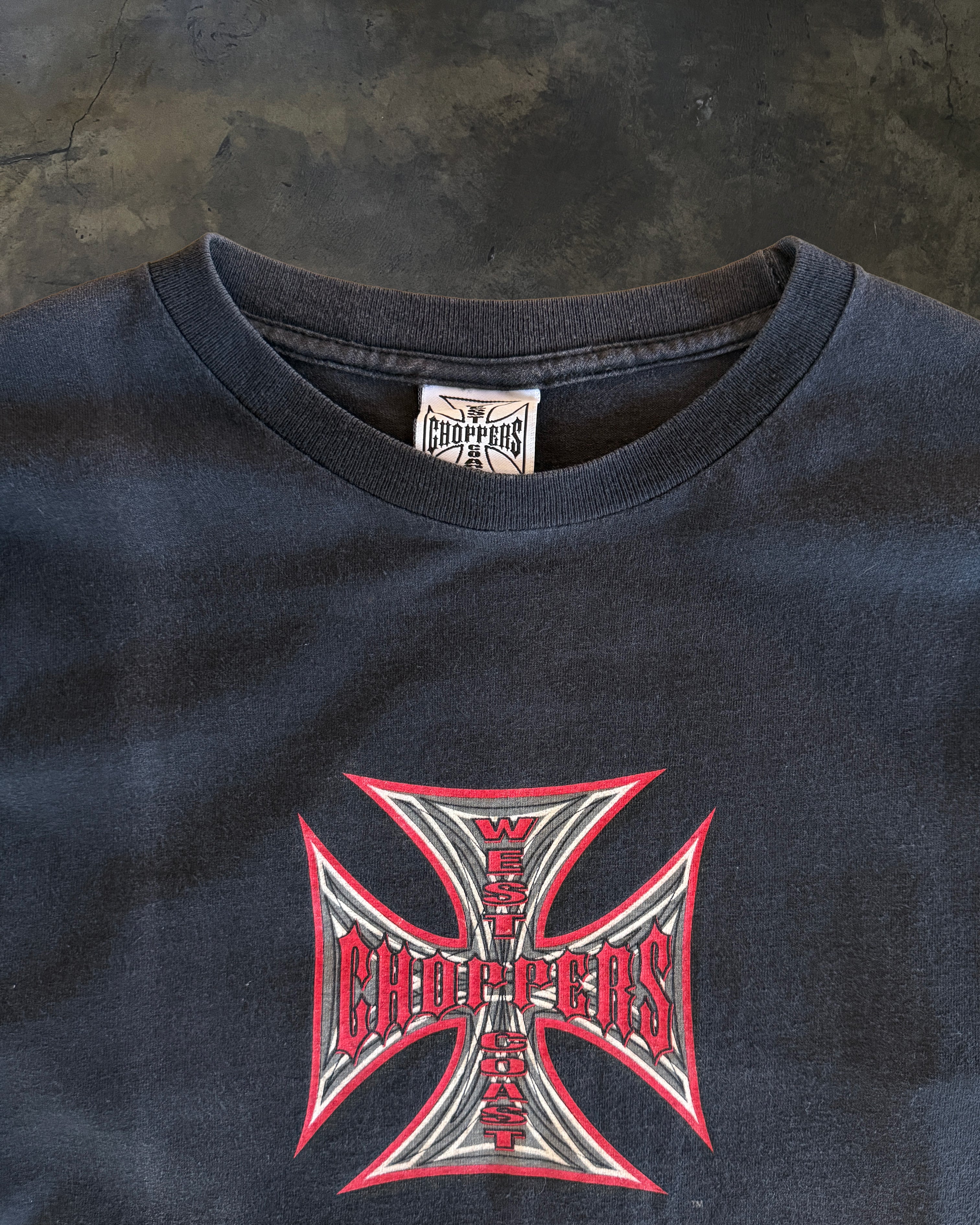 2000's WEST COAST CHOPPERS DEVIL TEE - Image 4