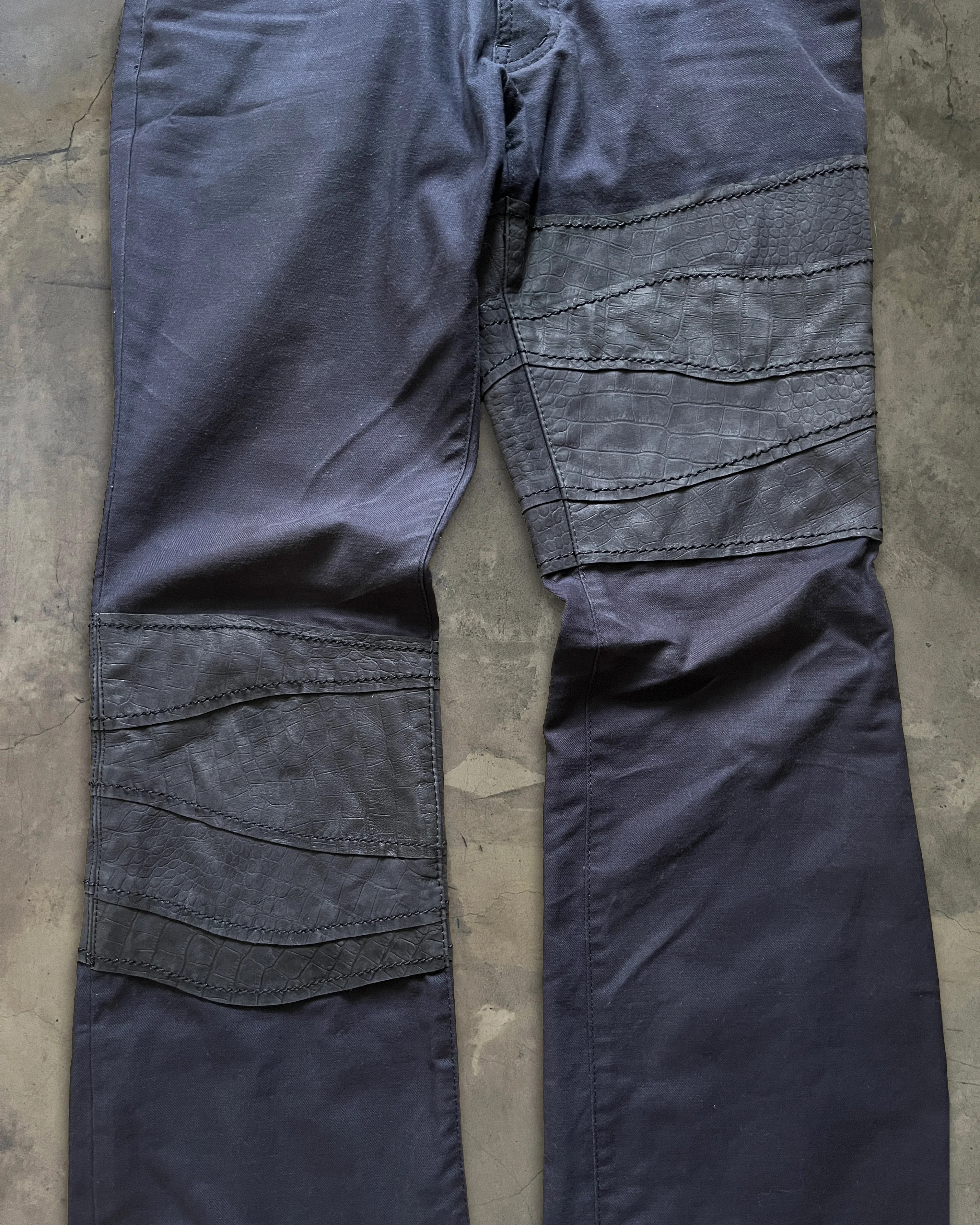 5351 POUR LES HOMMES CROCODILE LEATHER DENIM ★★★ - Image 2