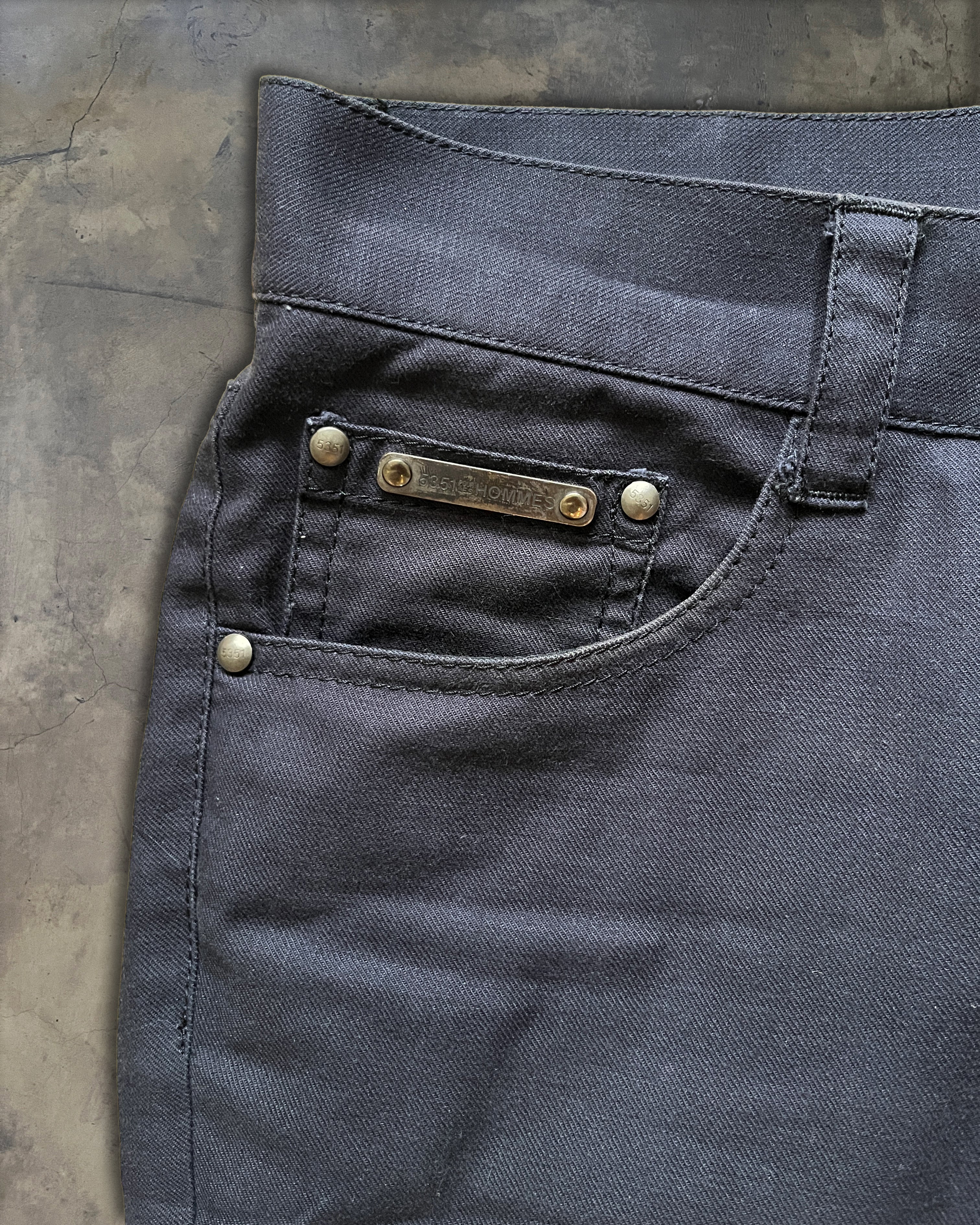 5351 POUR LES HOMMES CROCODILE LEATHER DENIM ★★★ - Image 3