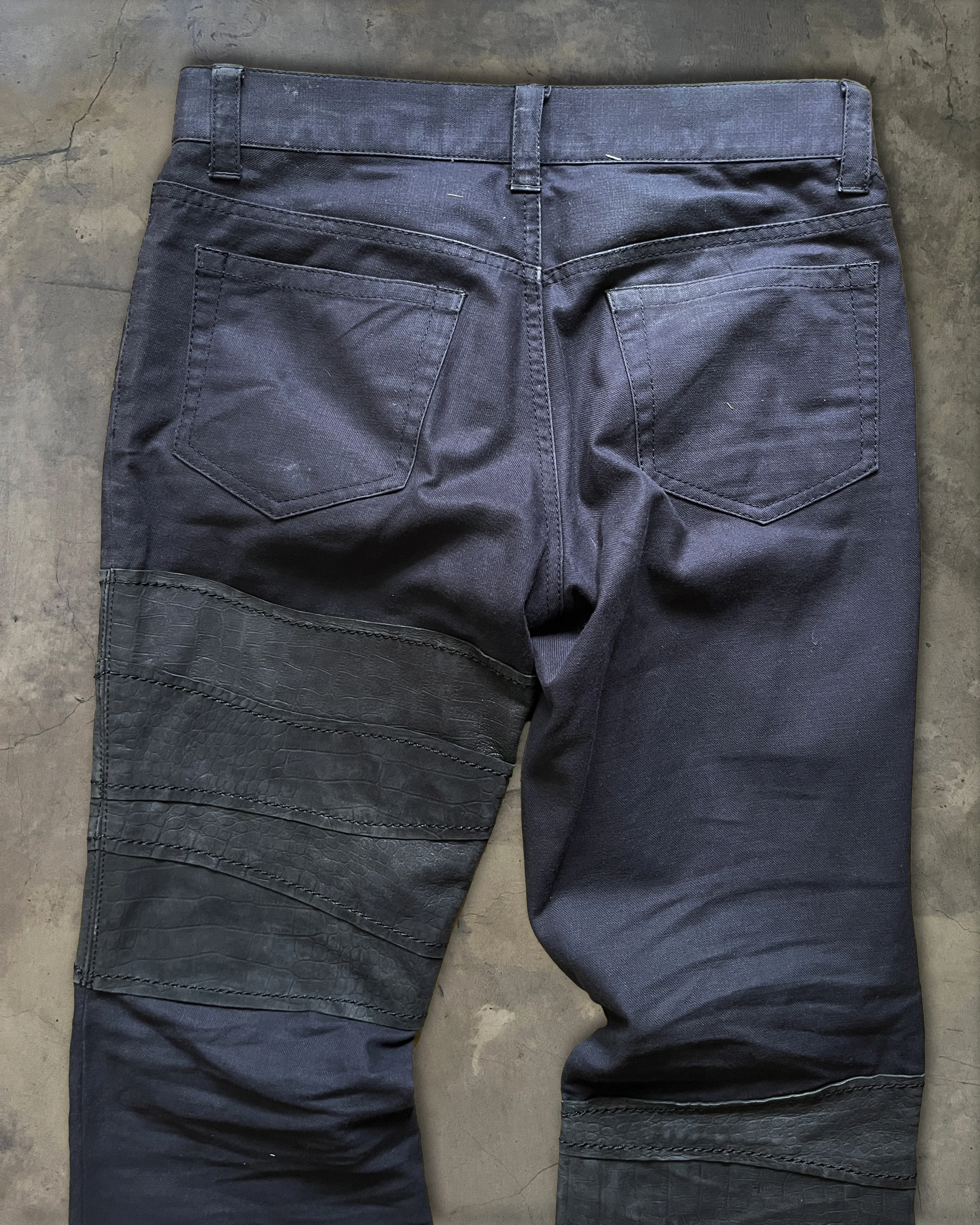 5351 POUR LES HOMMES CROCODILE LEATHER DENIM ★★★ - Image 7