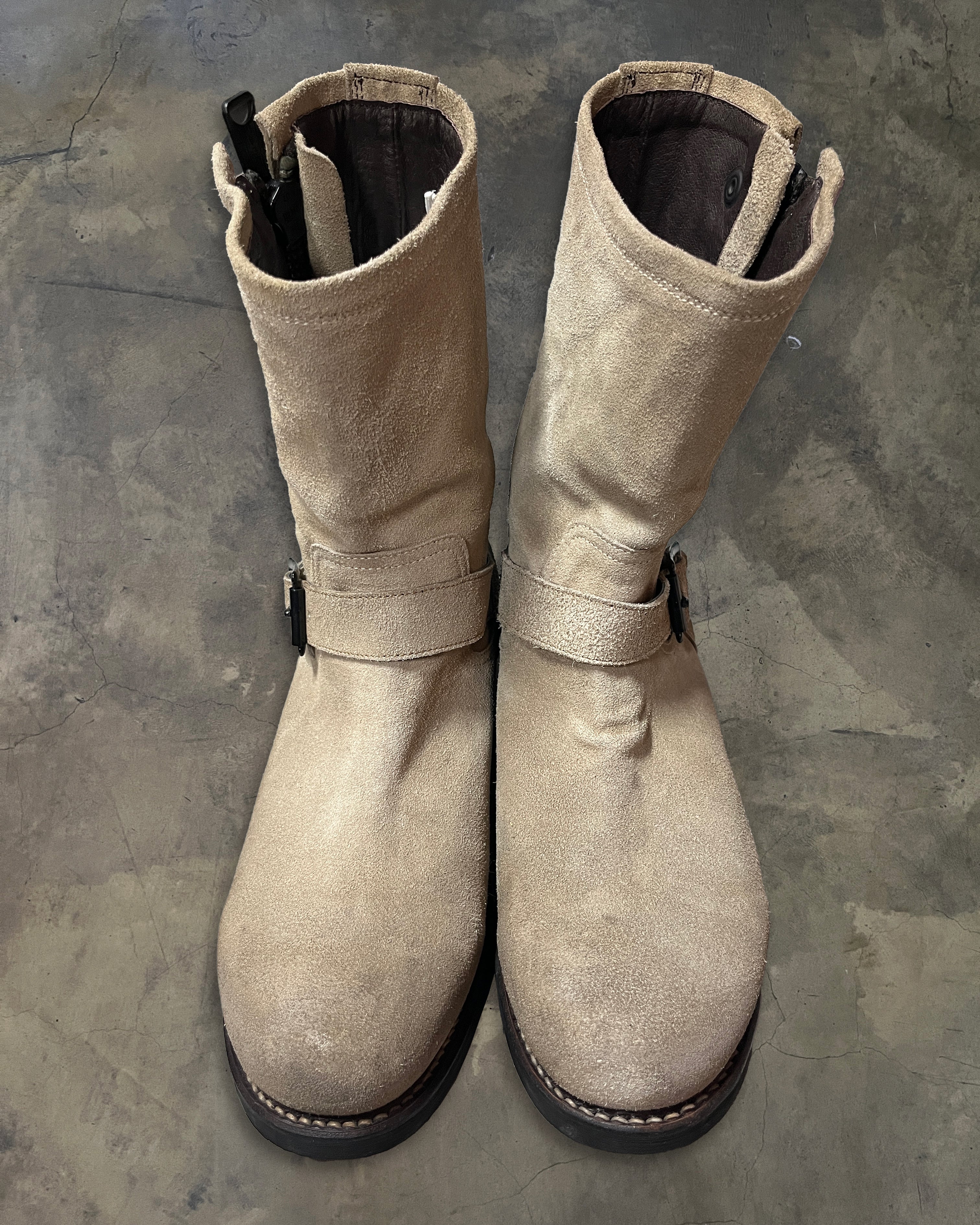 5351 POUR LES HOMMES NUBUCK BUCKLE BOOTS - Image 2