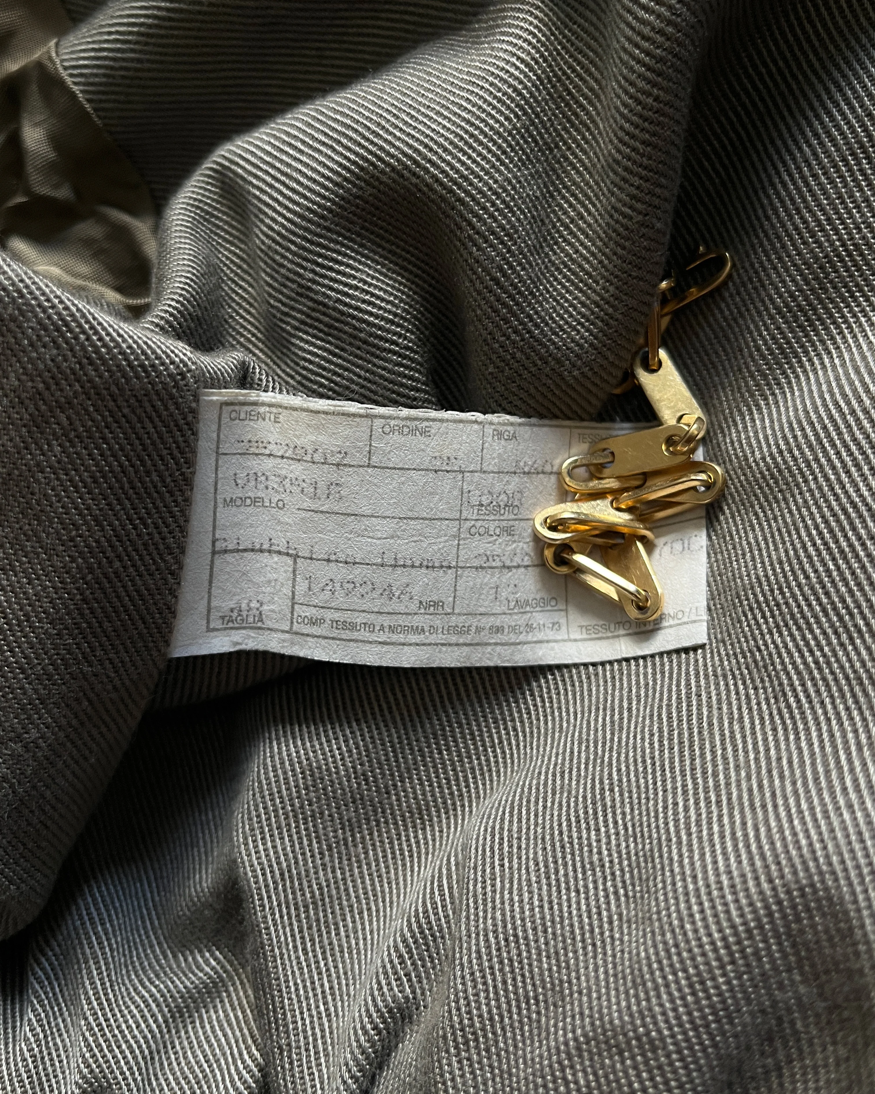 80s ARMANI PADDED DOUBLE BREASTED BOMBER WITH PACKABLE HOOD - Image 8