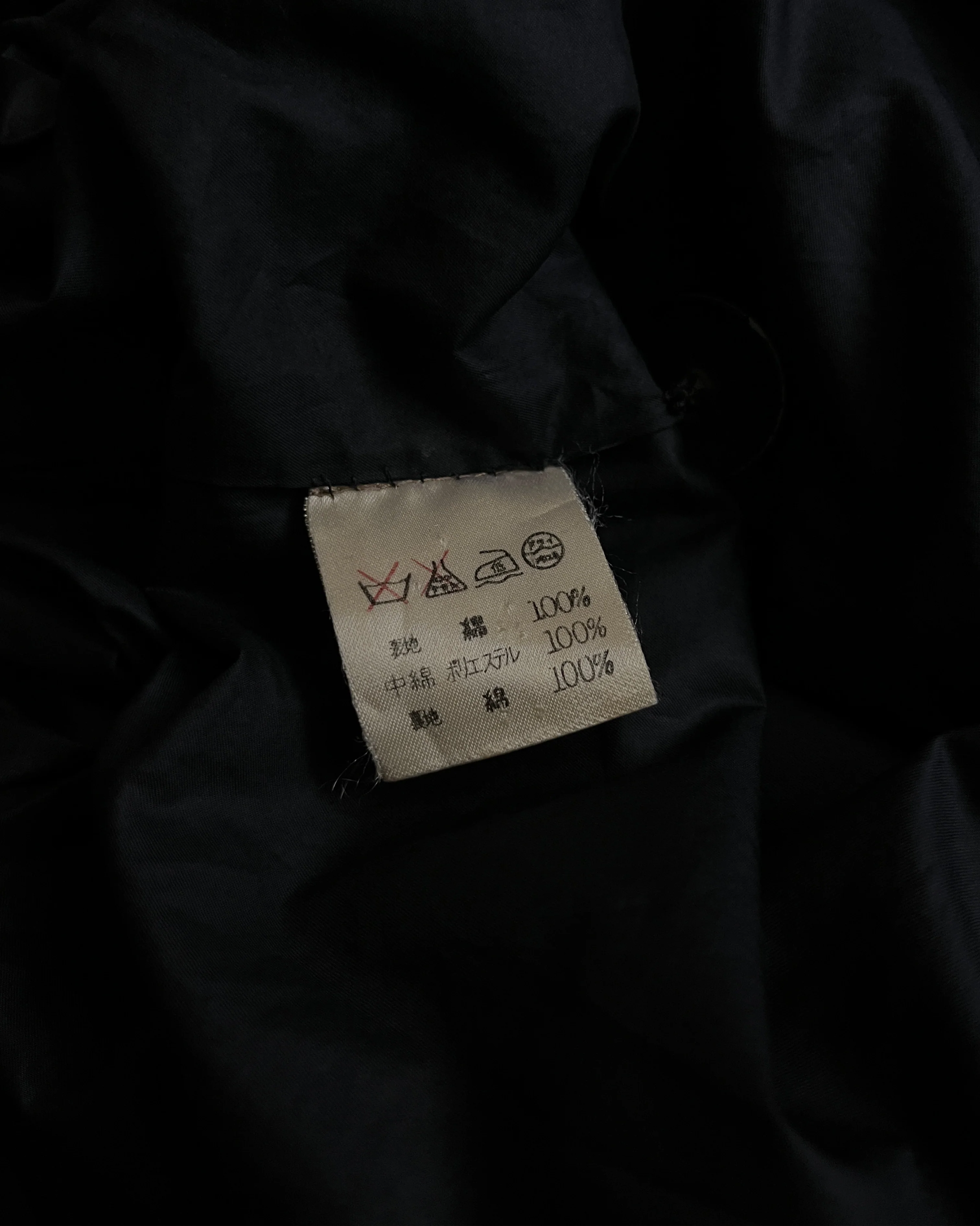 80's ISSEY MIYAKE MEN QUILTED BOMBER - Image 5