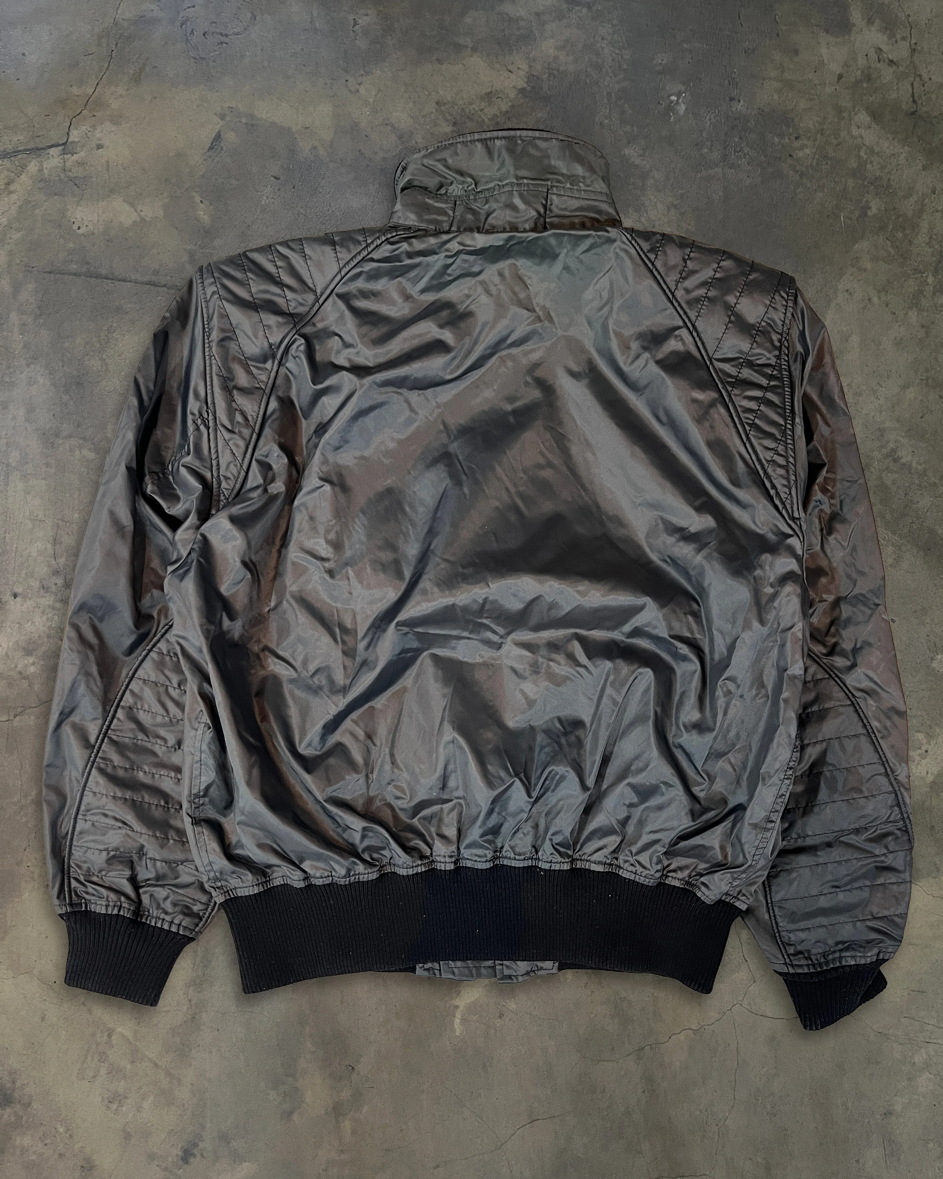 80's ISSEY MIYAKE X NISSAN "SKYLINE" BOMBER JACKET - Image 6