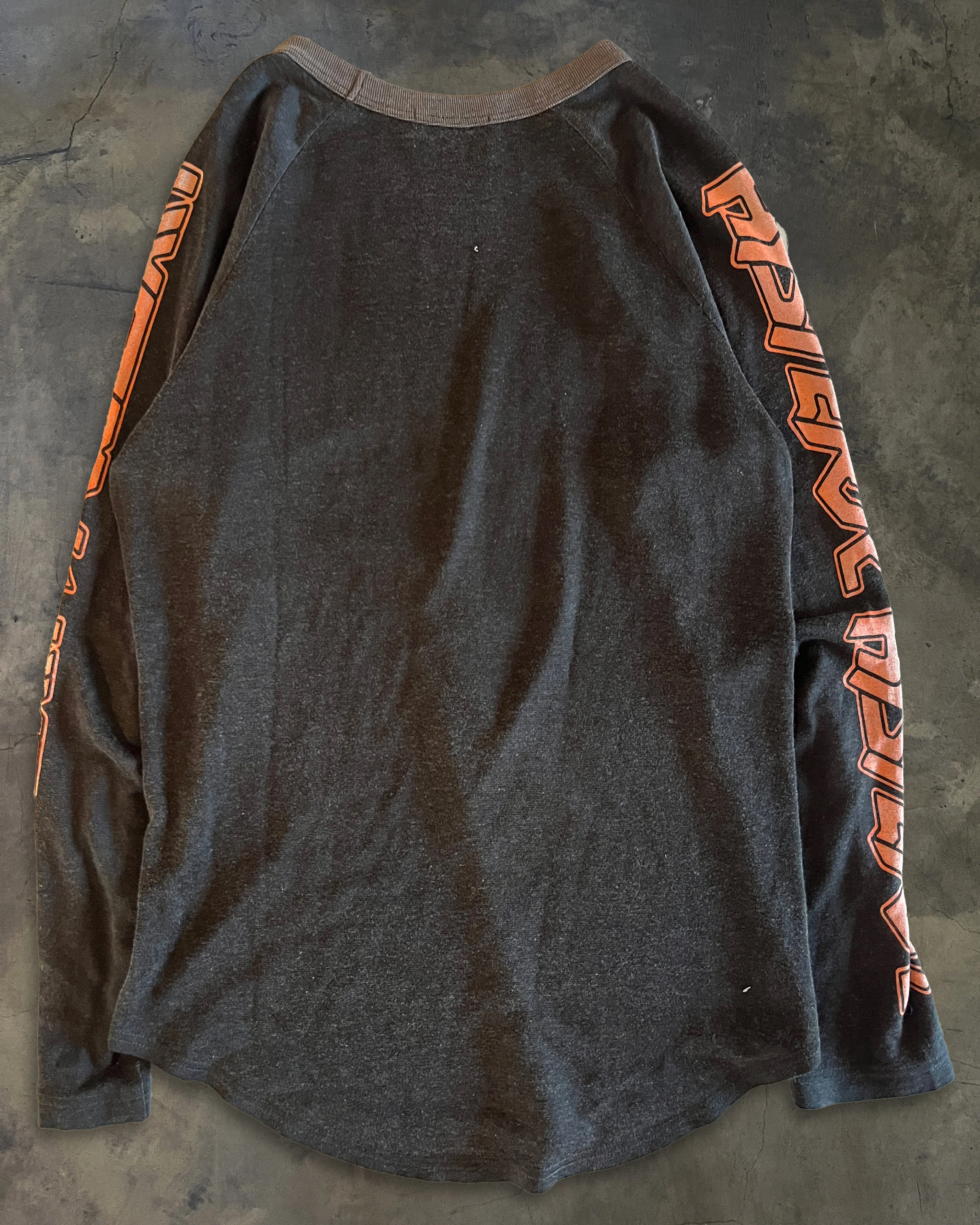 90's HYSTERIC GLAMOUR "FIGHT CLUB PROMO" RAGLAN LONGSLEEVE - Image 4
