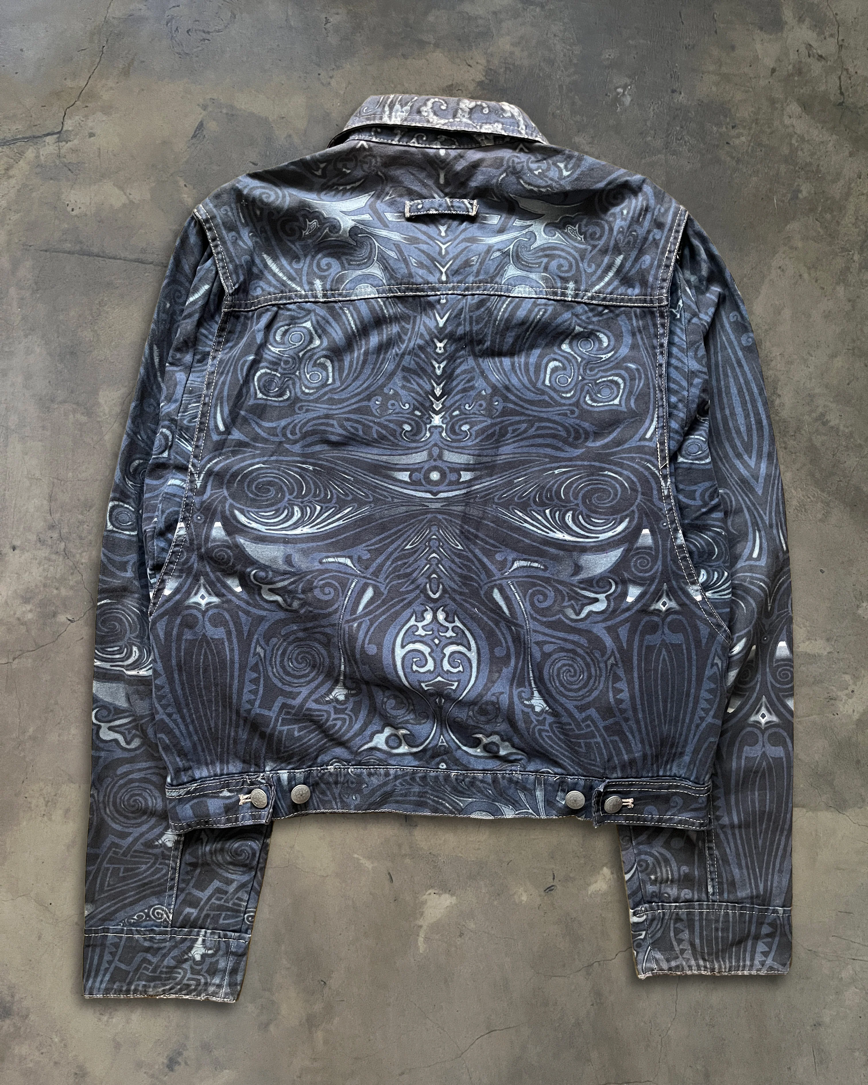 JEAN PAUL GAULTIER AW1994 PAISLEY TRUCKER JACKET - Image 6