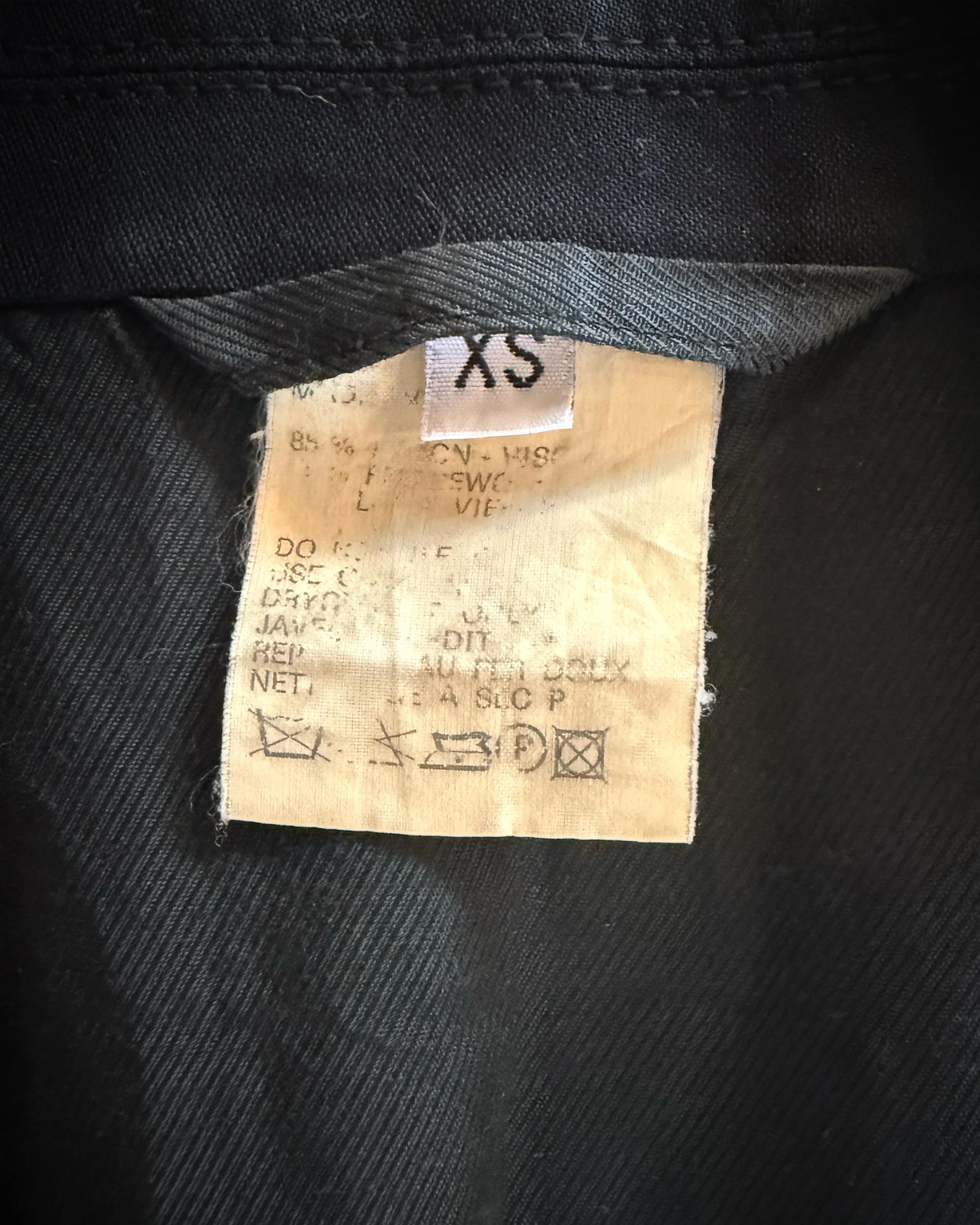 ANN DEMEULESMEESTER SS1998 RUNWAY LAPEL PAOCKET BLAZER - Image 4