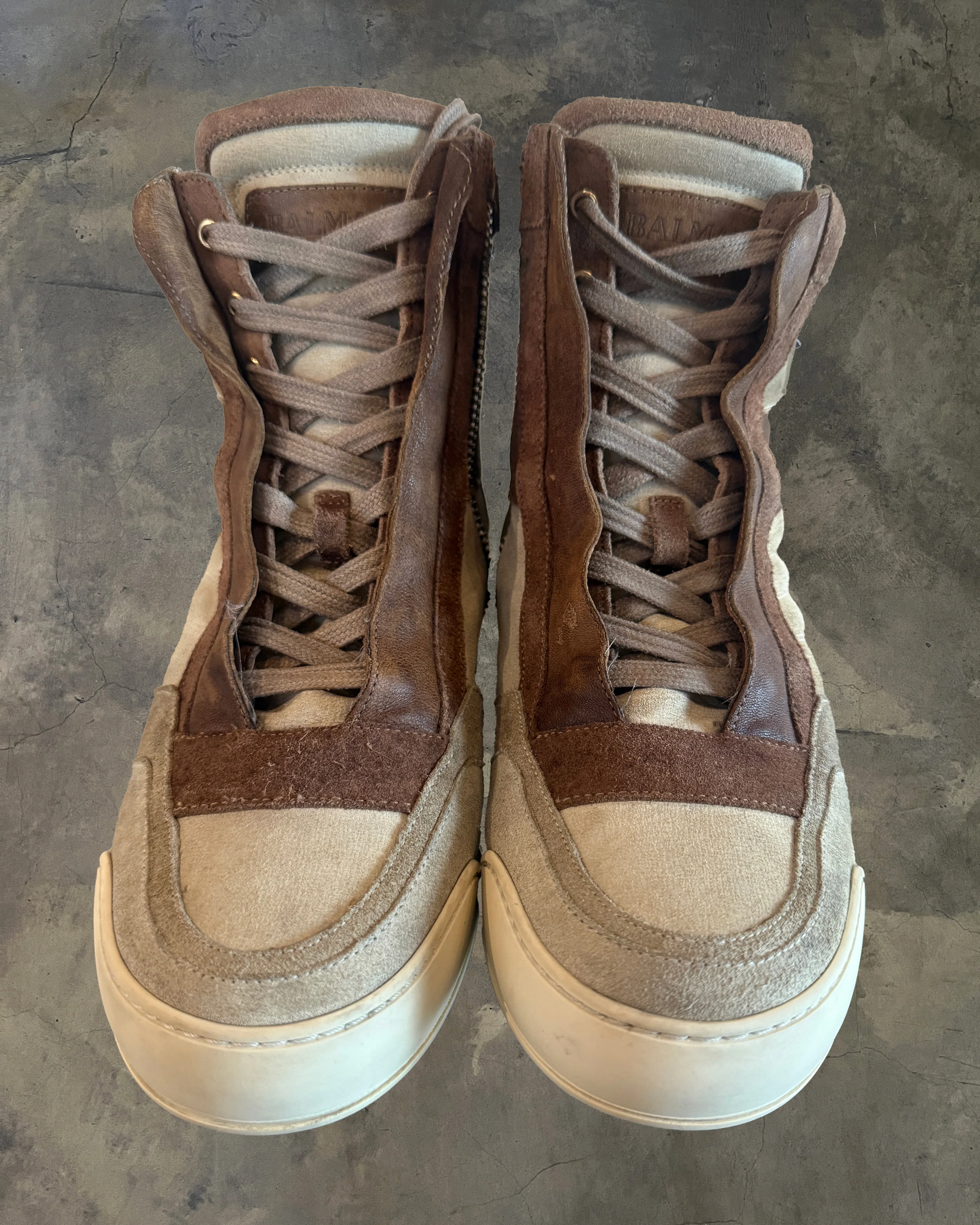 BALMAIN FW2013 SUEDE DUNKS - Image 2