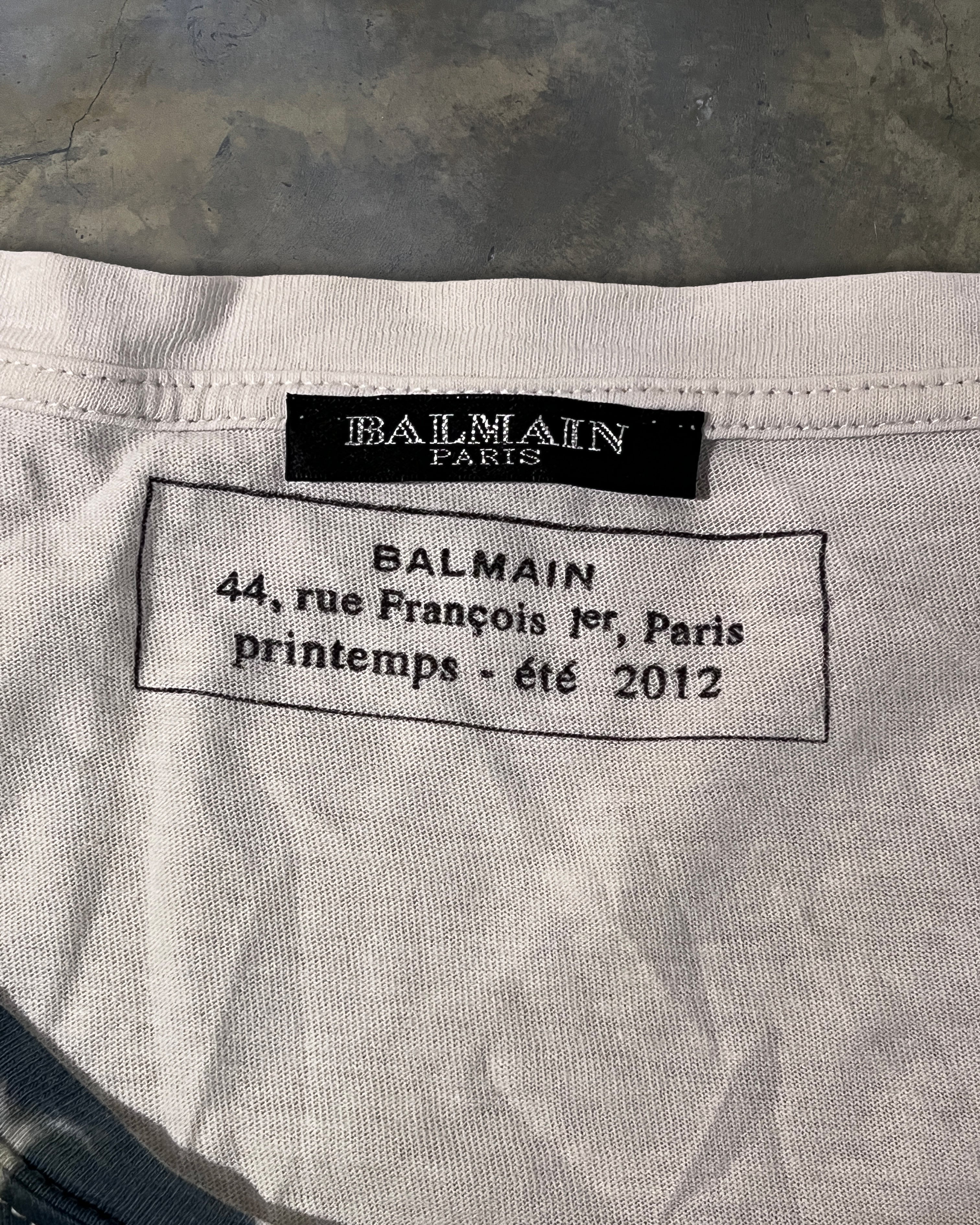 BALMAIN SS2012 EAGLE TEE - Image 3