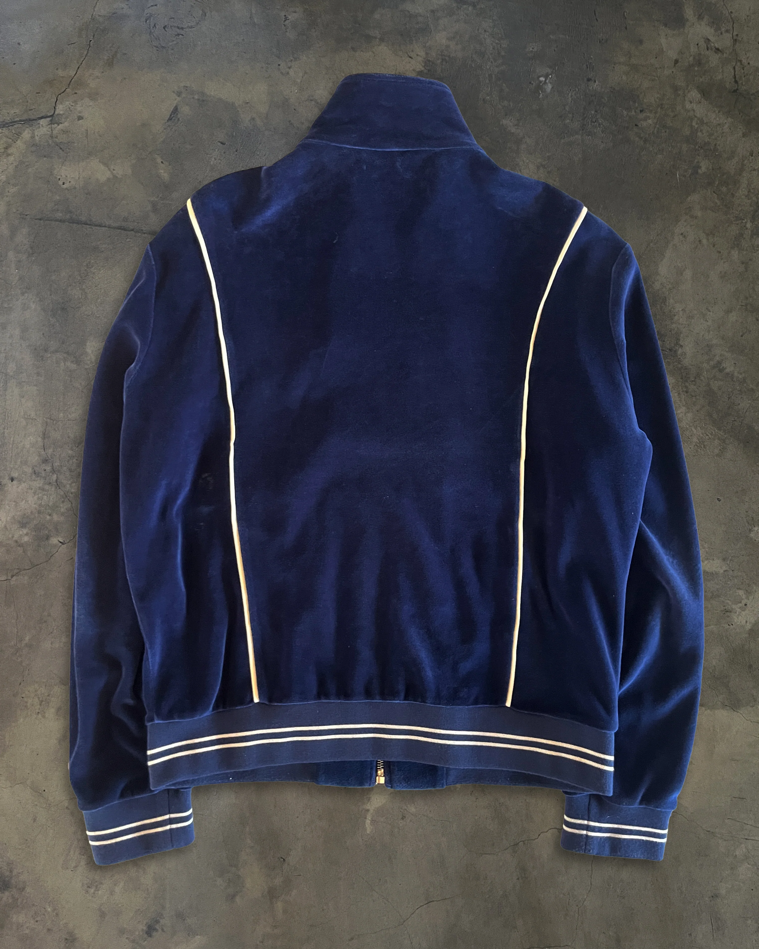CELINE SS2020 RUNWAY VELOUR TRACK JACKET - Image 5