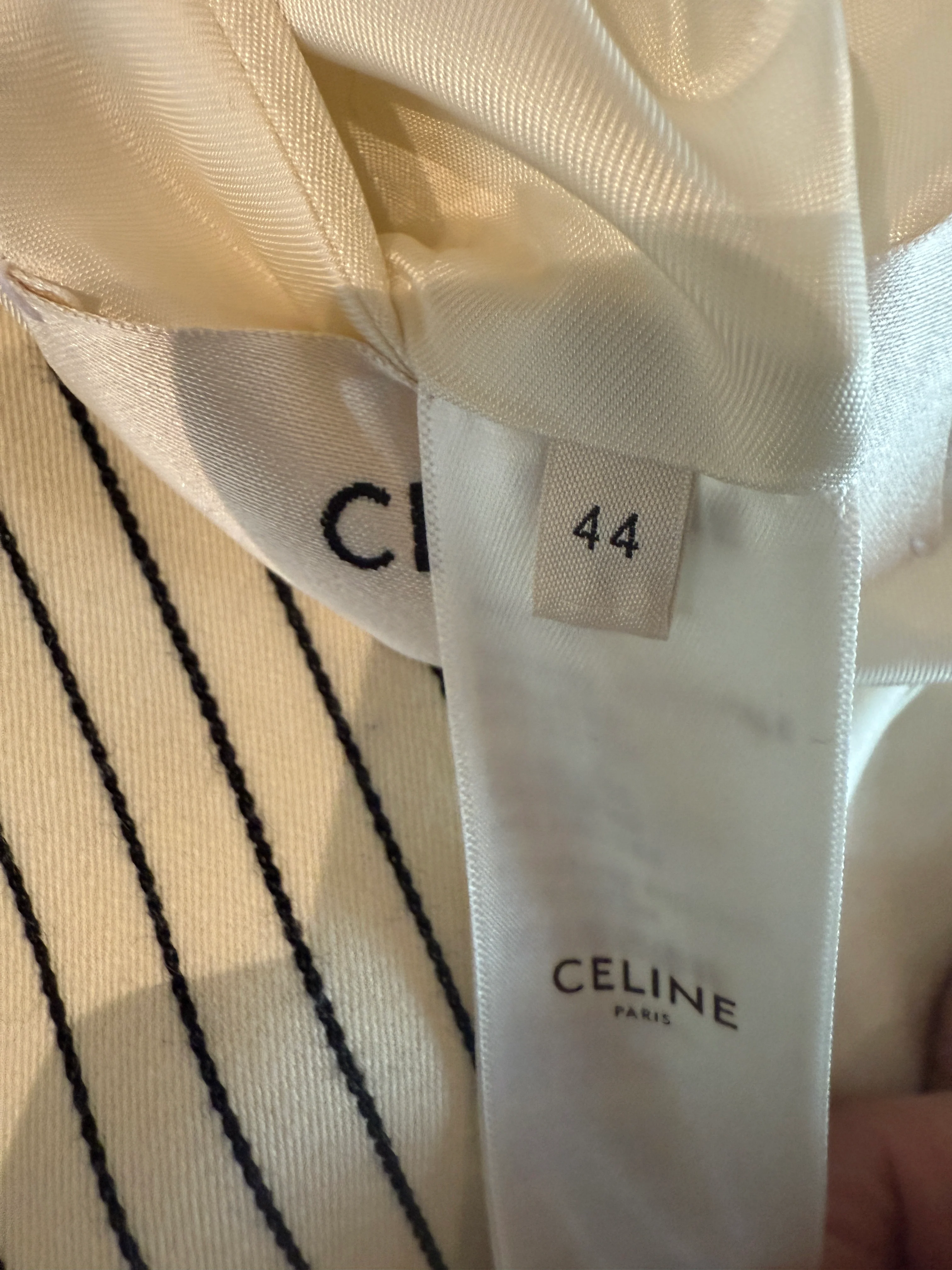 CELINE SS2020 STRIPED BLAZER - Image 6