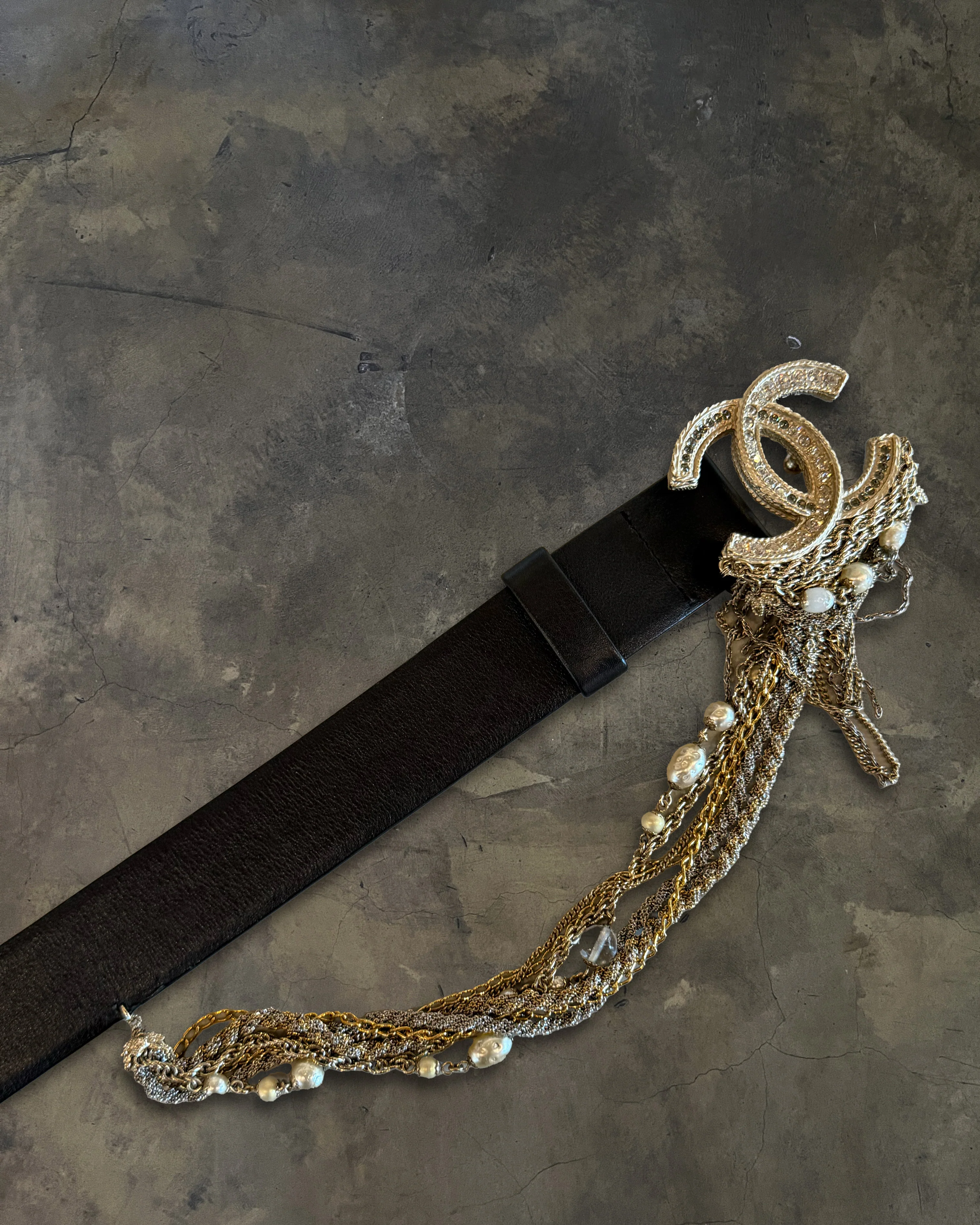 CHANEL PRE-FALL 2012 “PARIS-BOMBAY” CASCADING CHAIN BELT - Image 3