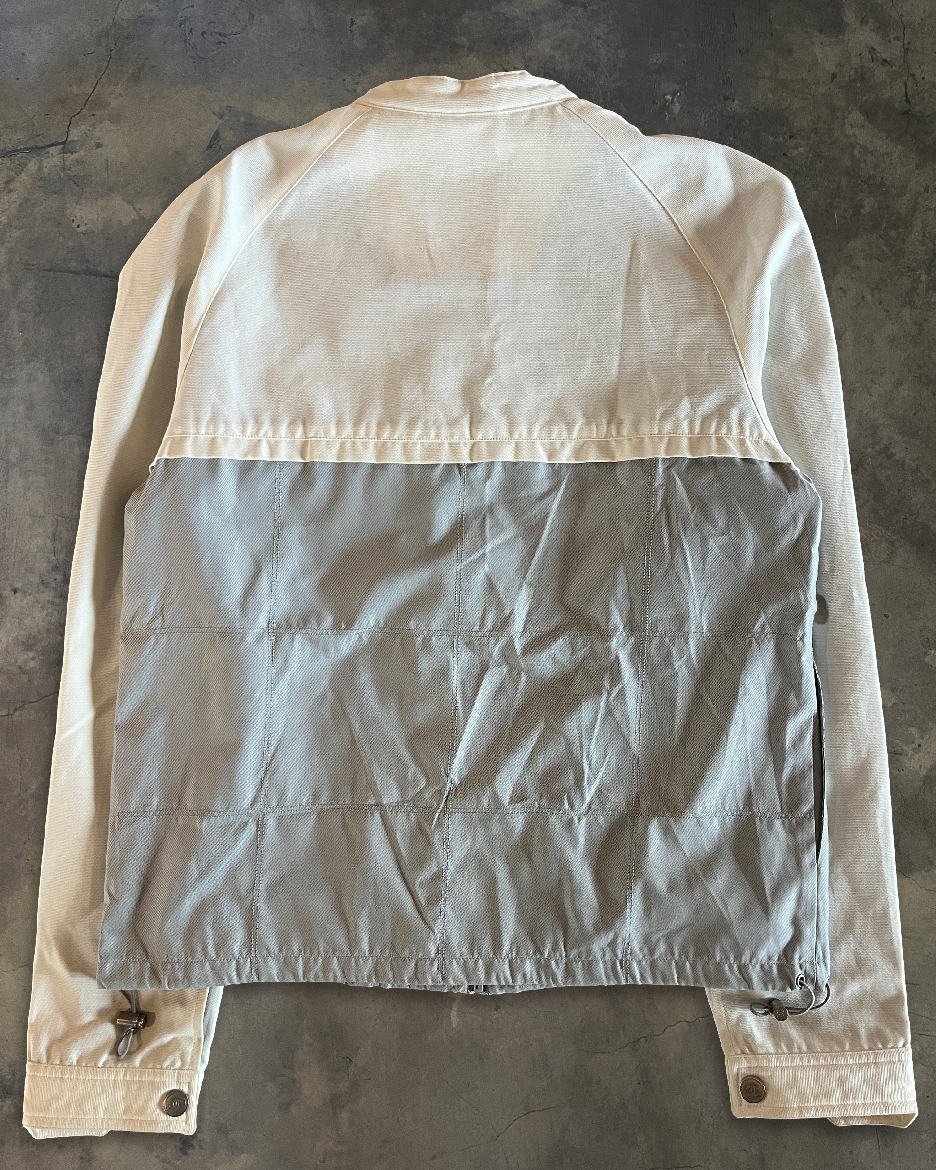CHANEL SPORT SS2001 BLOUSON TRACK JACKET - Image 5