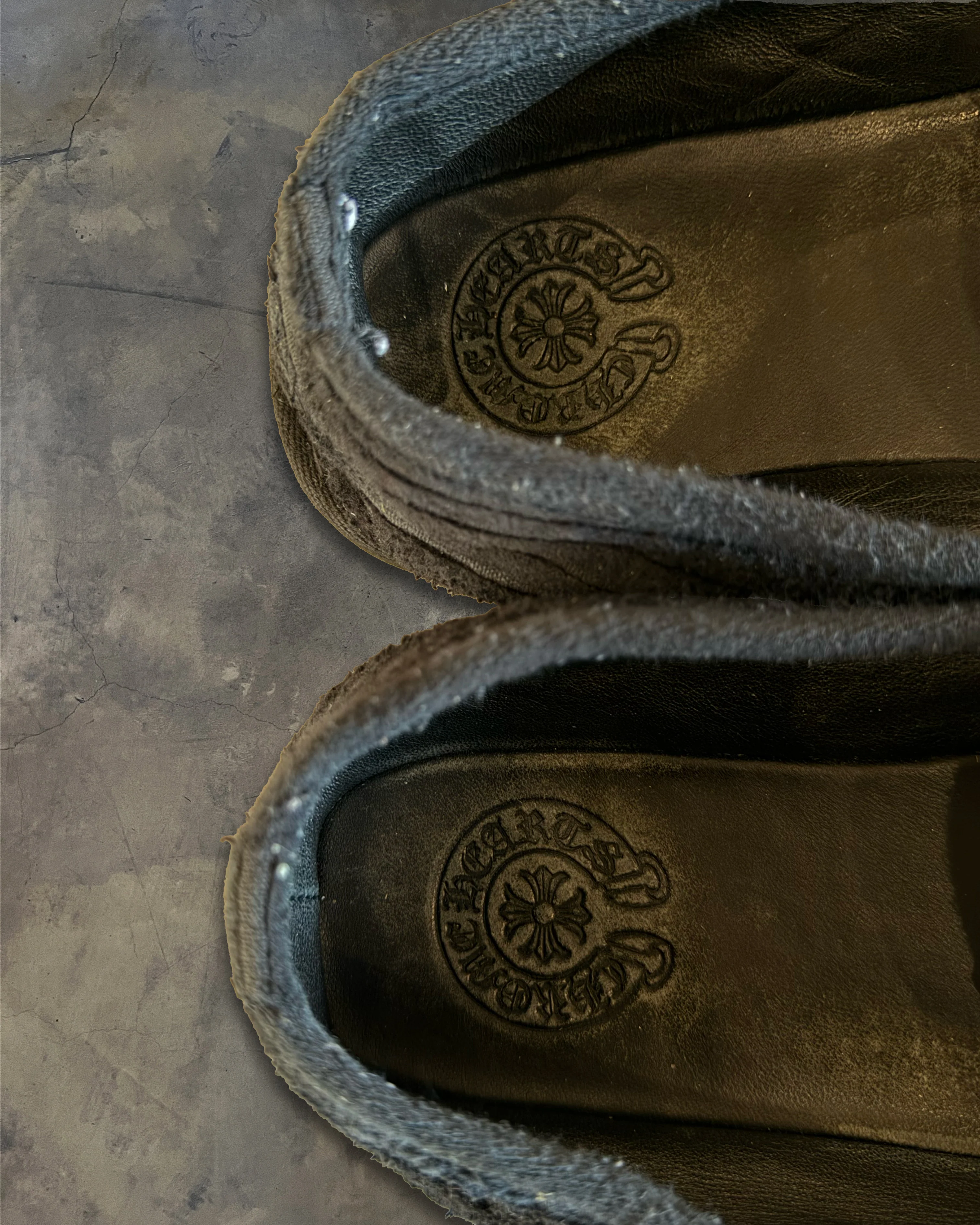 CHROME HEARTS CORDUROY DAGGER LOAFER - Image 5