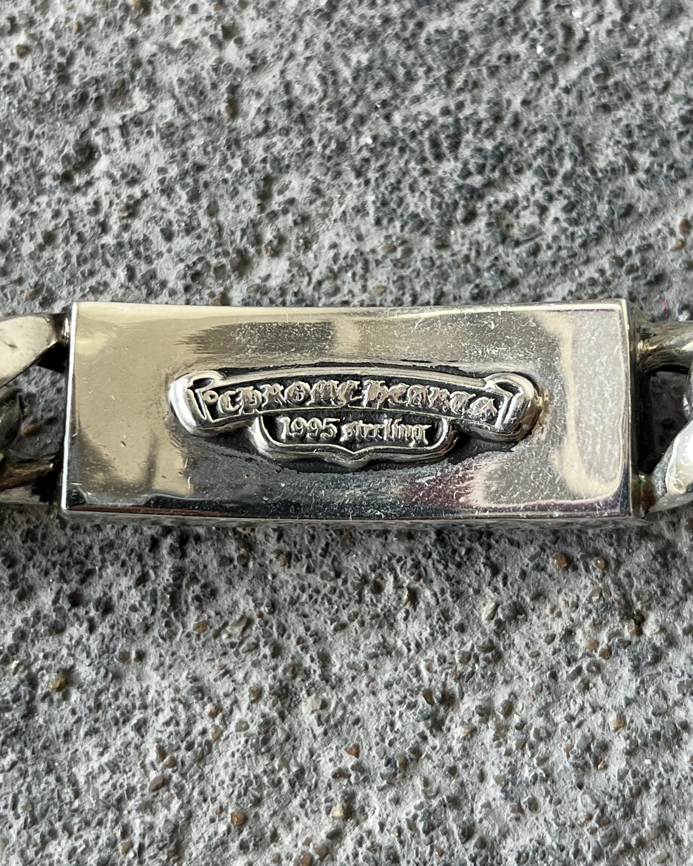 CHROME HEARTS DAGGER ID FANCY LINK CLASP BRACELET - Image 4