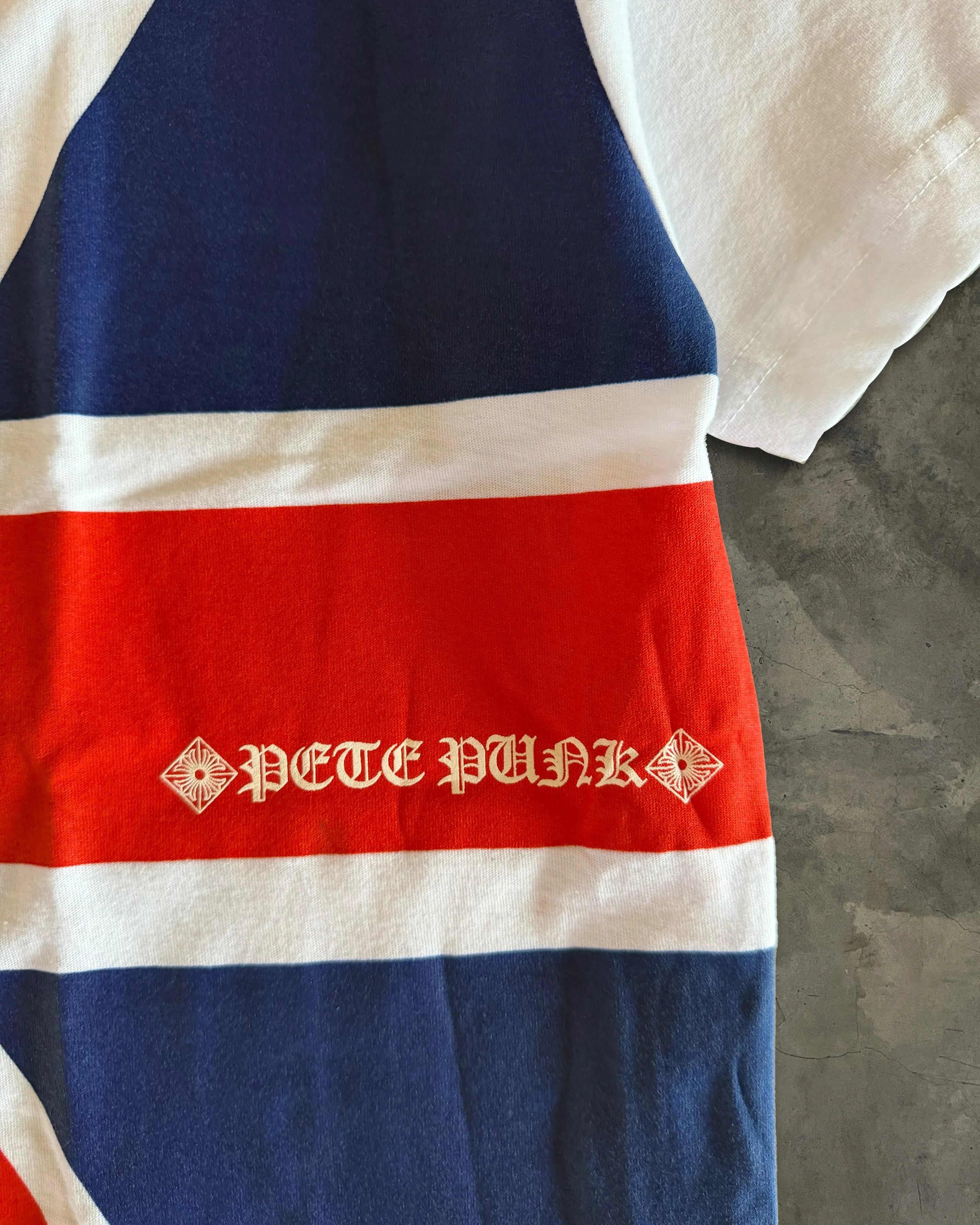 CHROME HEARTS UNION JACK LOGO TEE - Image 3