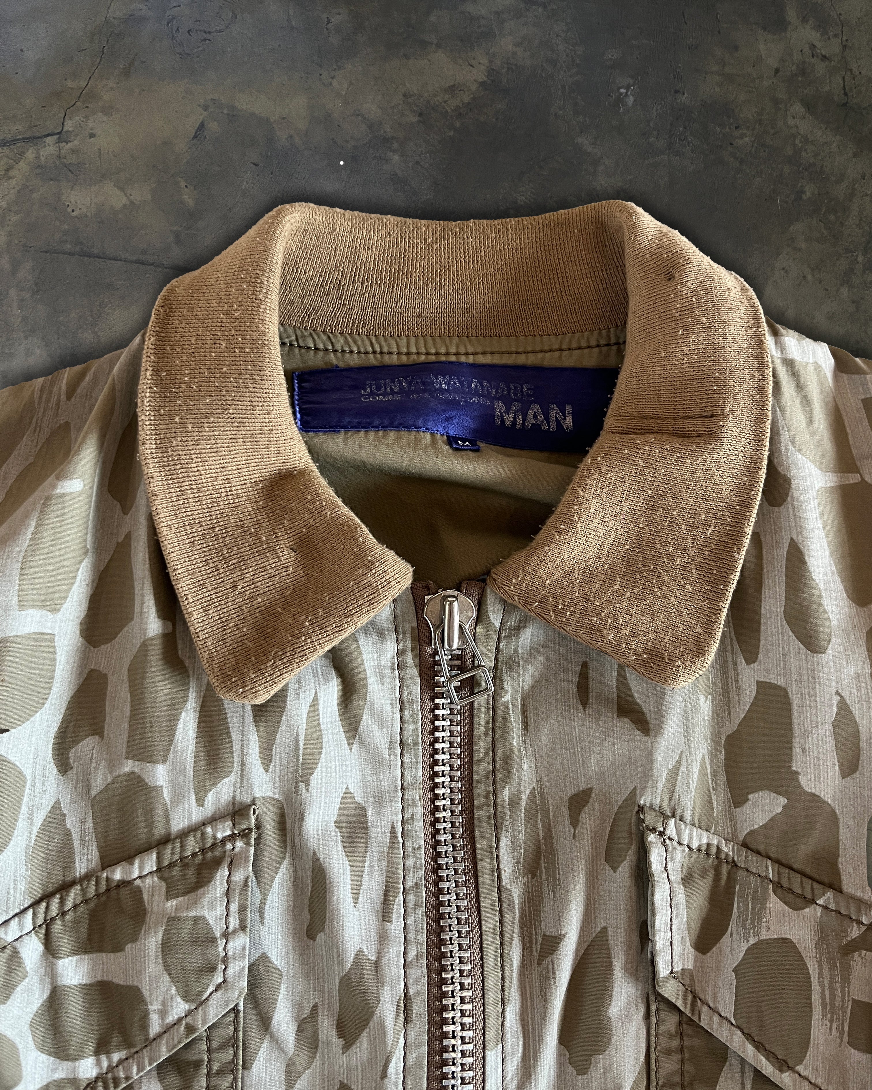 COMME DES GARCONS X JUNYA WATANABE AD2003 BARBED FENCE PRINT JACKET - Image 2