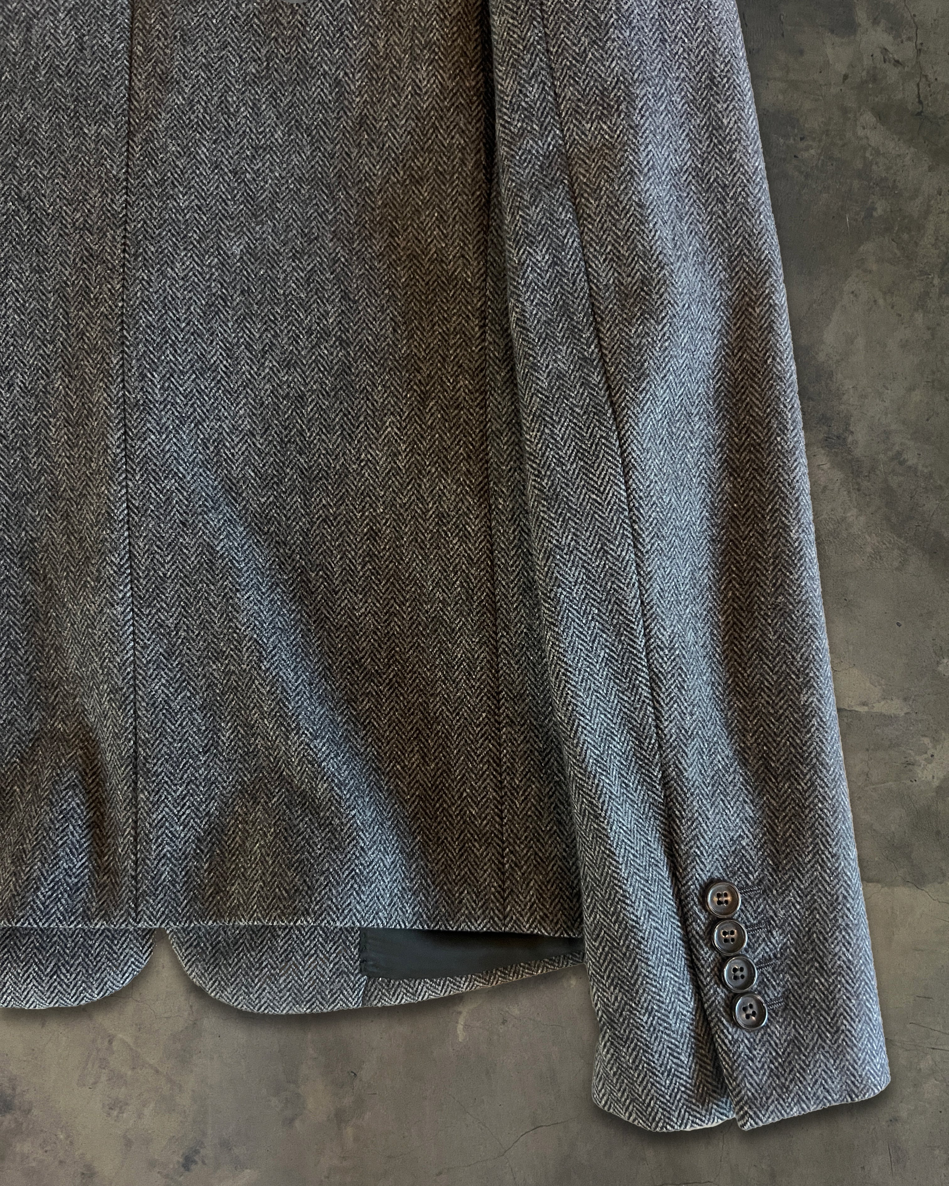 DIOR HOMME AW2004 'VICTIM OF THE CRIME' WOOL BLAZER - Image 6