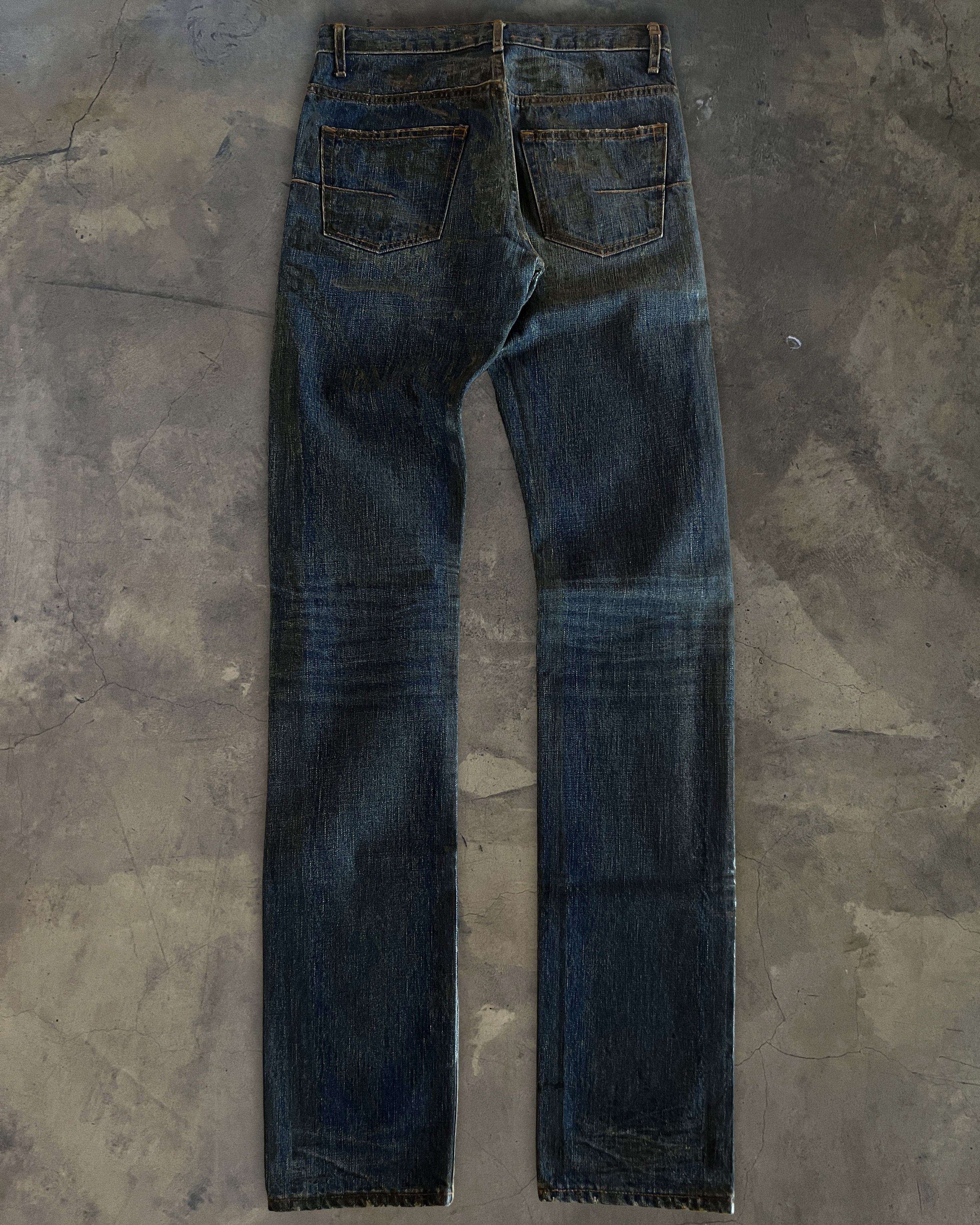DIOR HOMME AW2006 LUSTER WAXED DENIM - Image 5