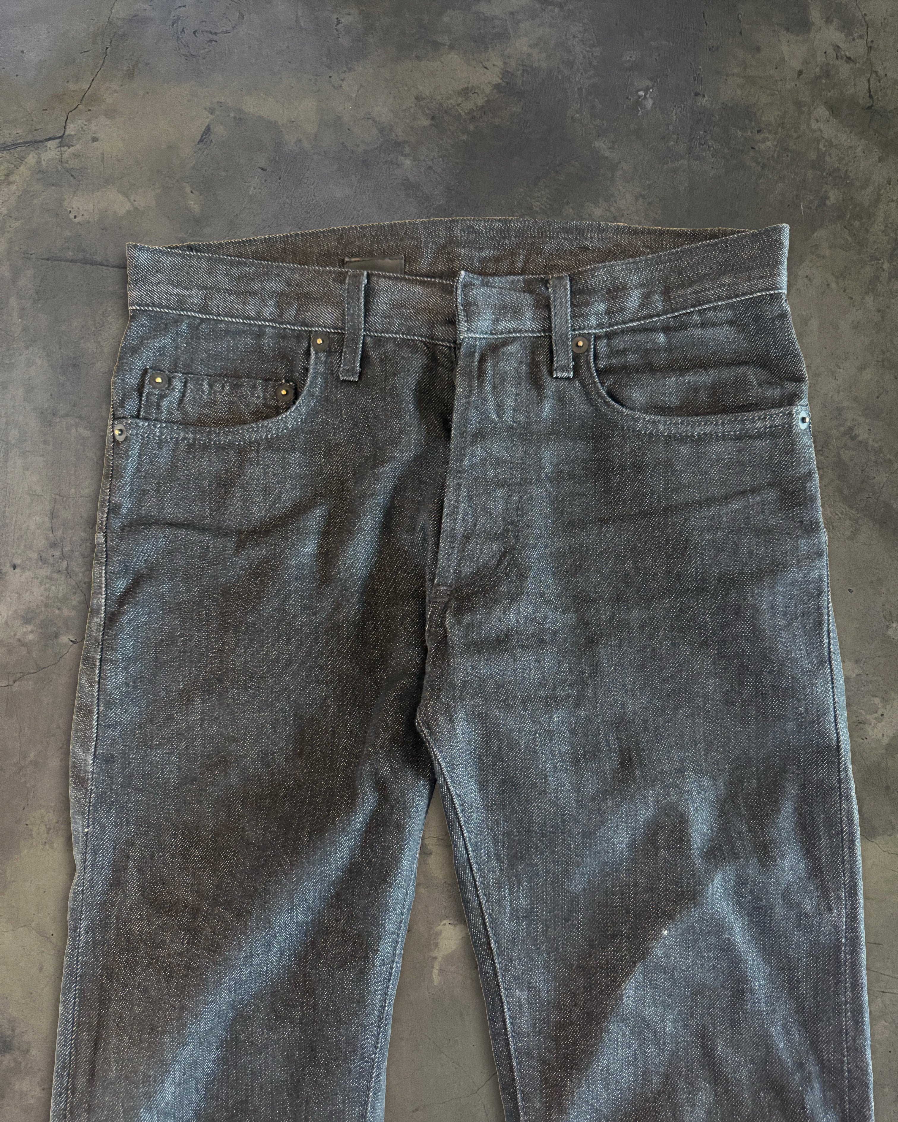 DIOR HOMME SS2006 RUNWAY GRAPHITE DENIM - Image 3