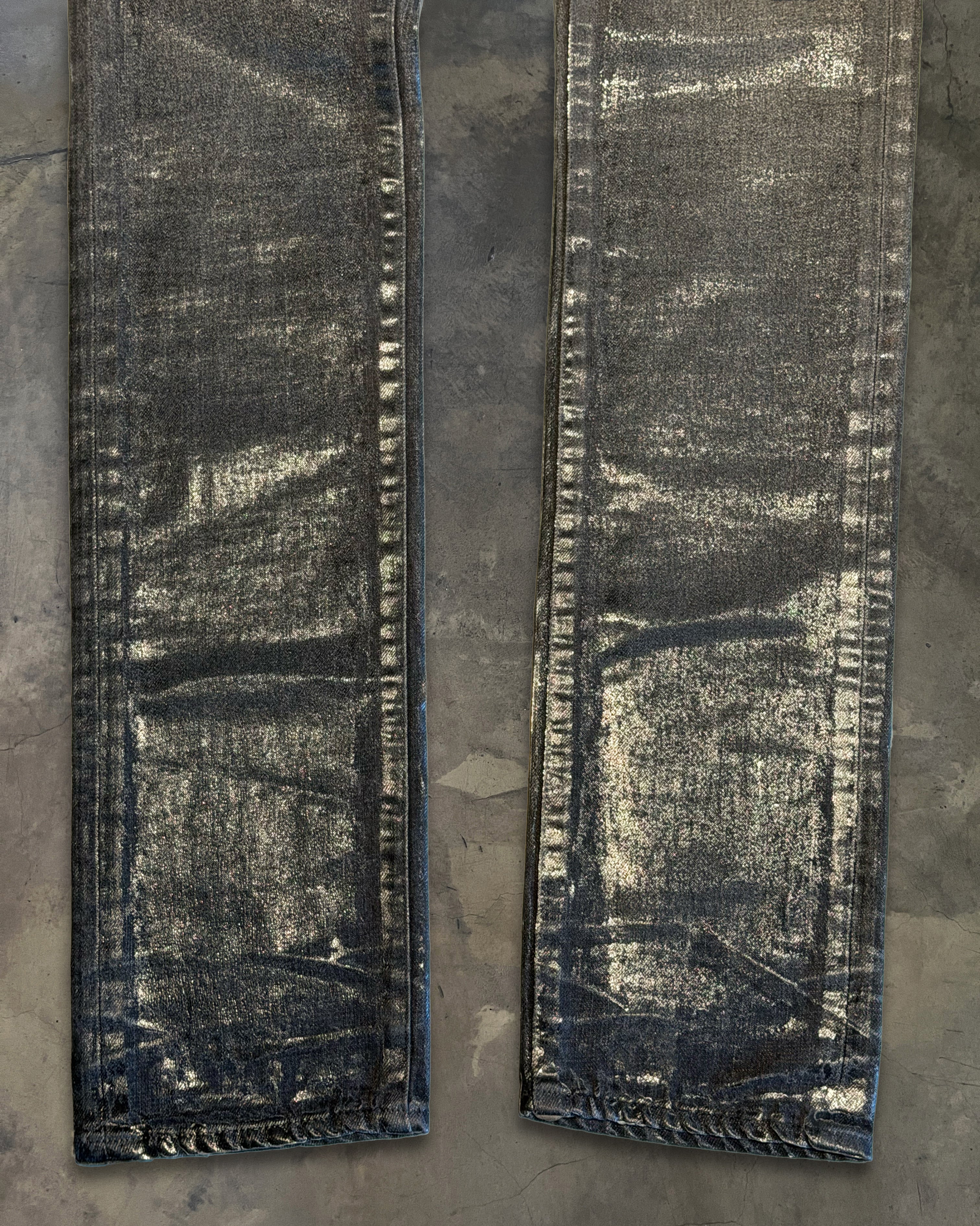 DIOR HOMME AW2007 "NAVIGATE" LUSTER WAXED DENIM - Image 3