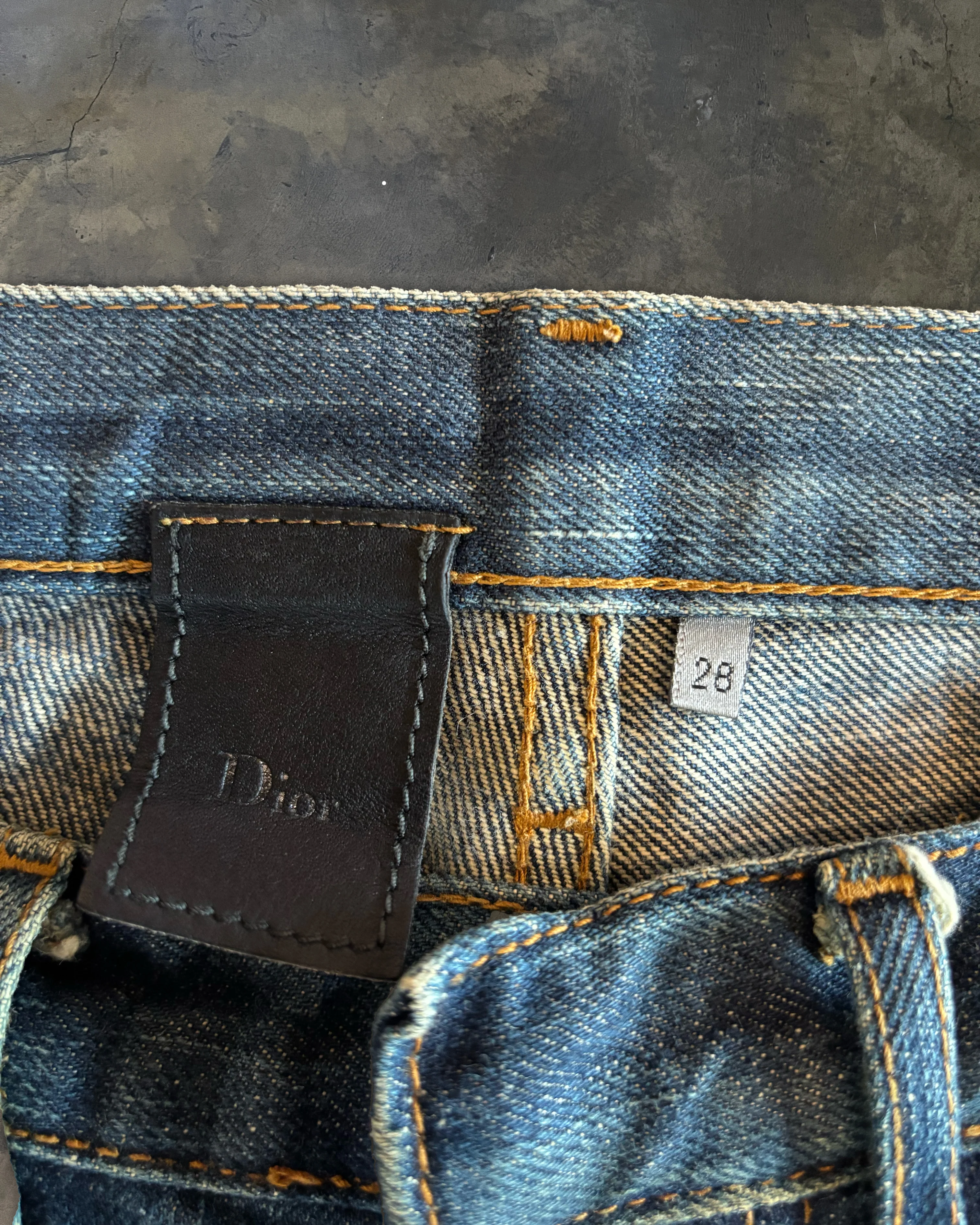 DIOR HOMME BLEACHED DENIM - Image 4