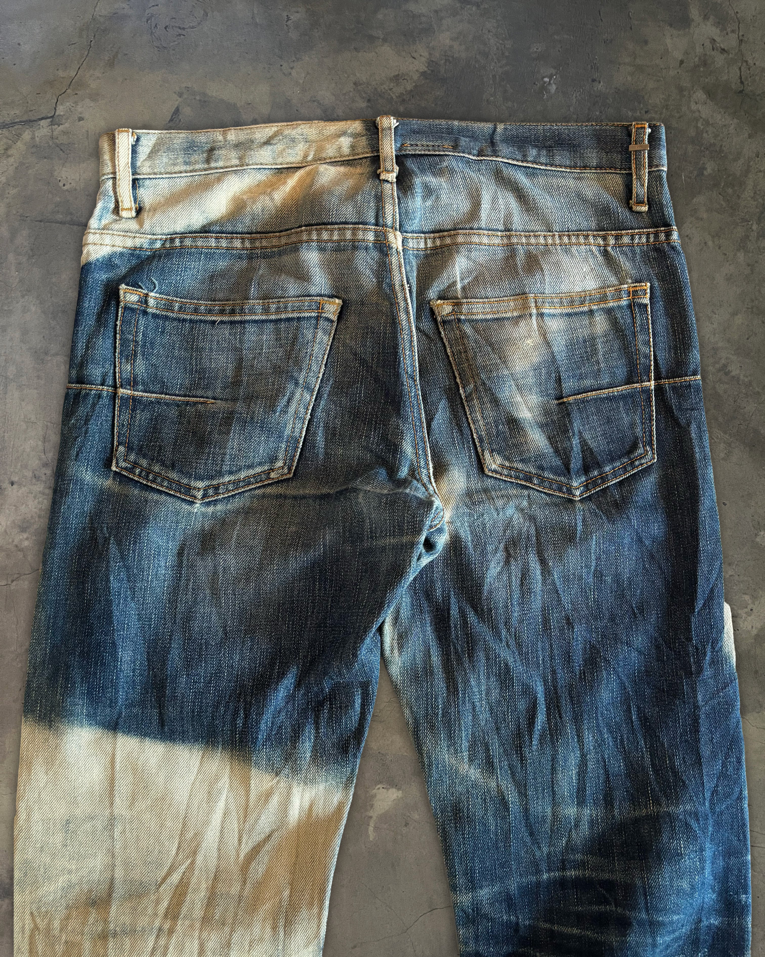 DIOR HOMME BLEACHED DENIM - Image 8