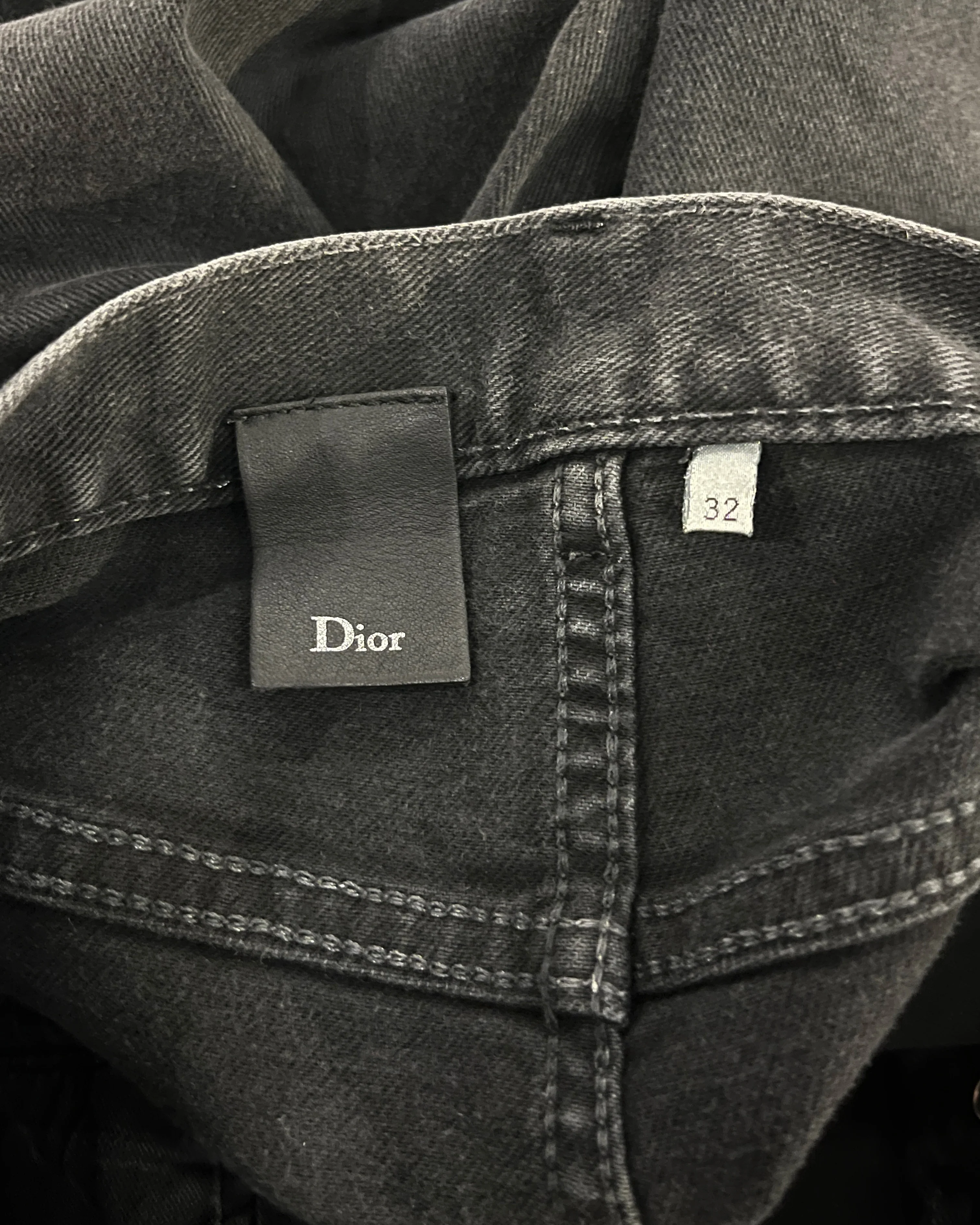 DIOR HOMME FW2010 DISTRESSED DENIM - Image 6