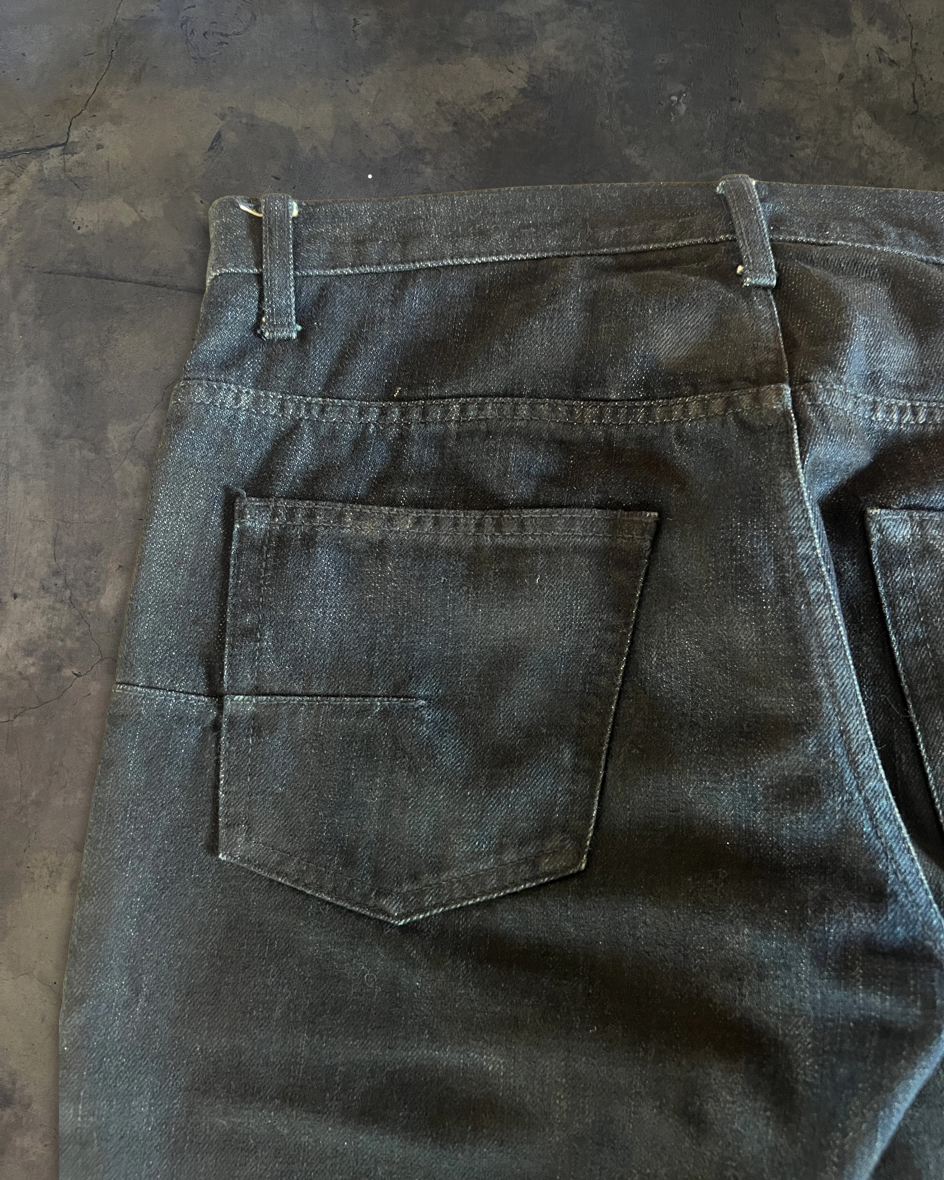DIOR HOMME FW2012 WAXED DENIM - Image 4
