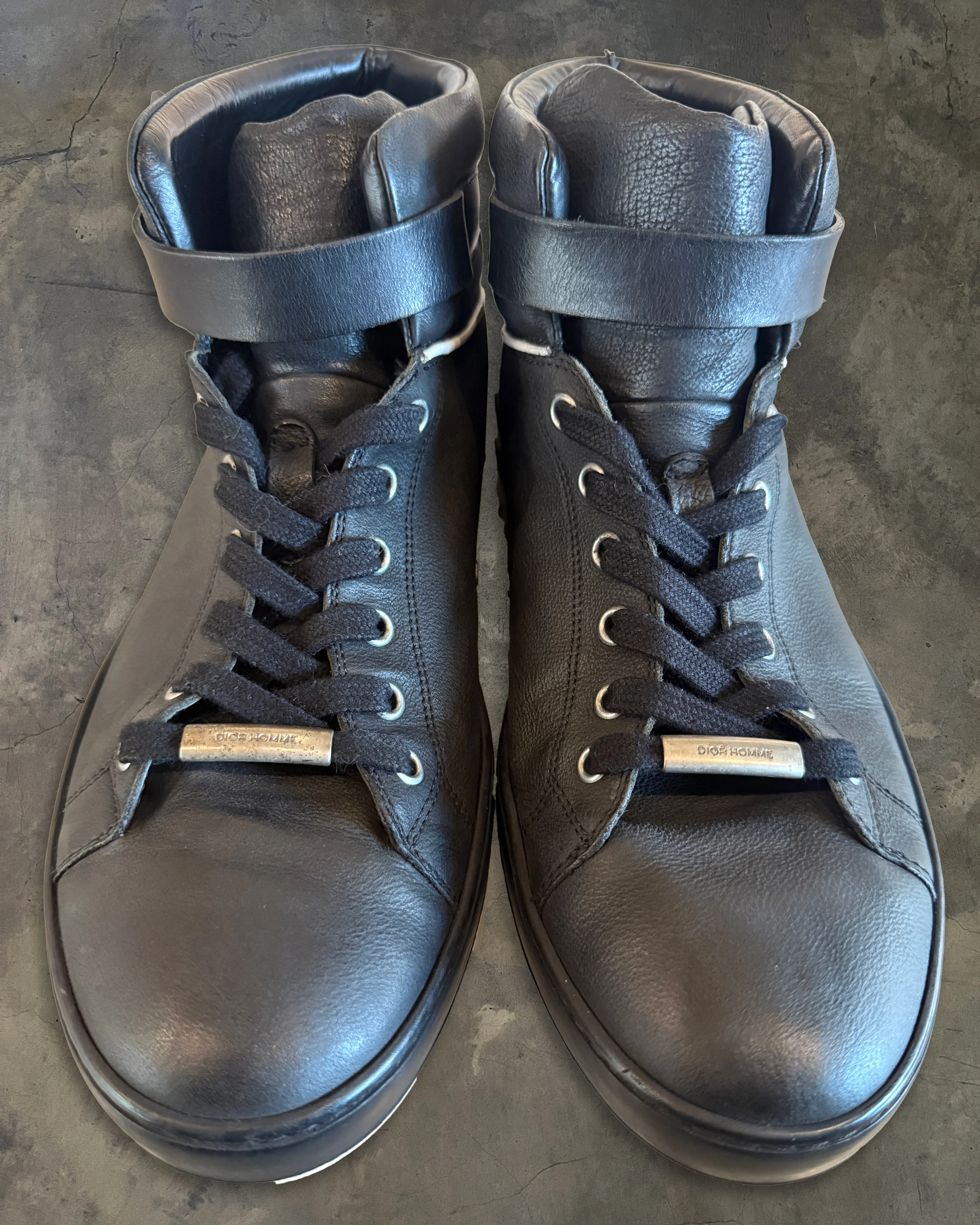 DIOR HOMME 2014 LEATHER STRAP HIGHTOP - Image 2