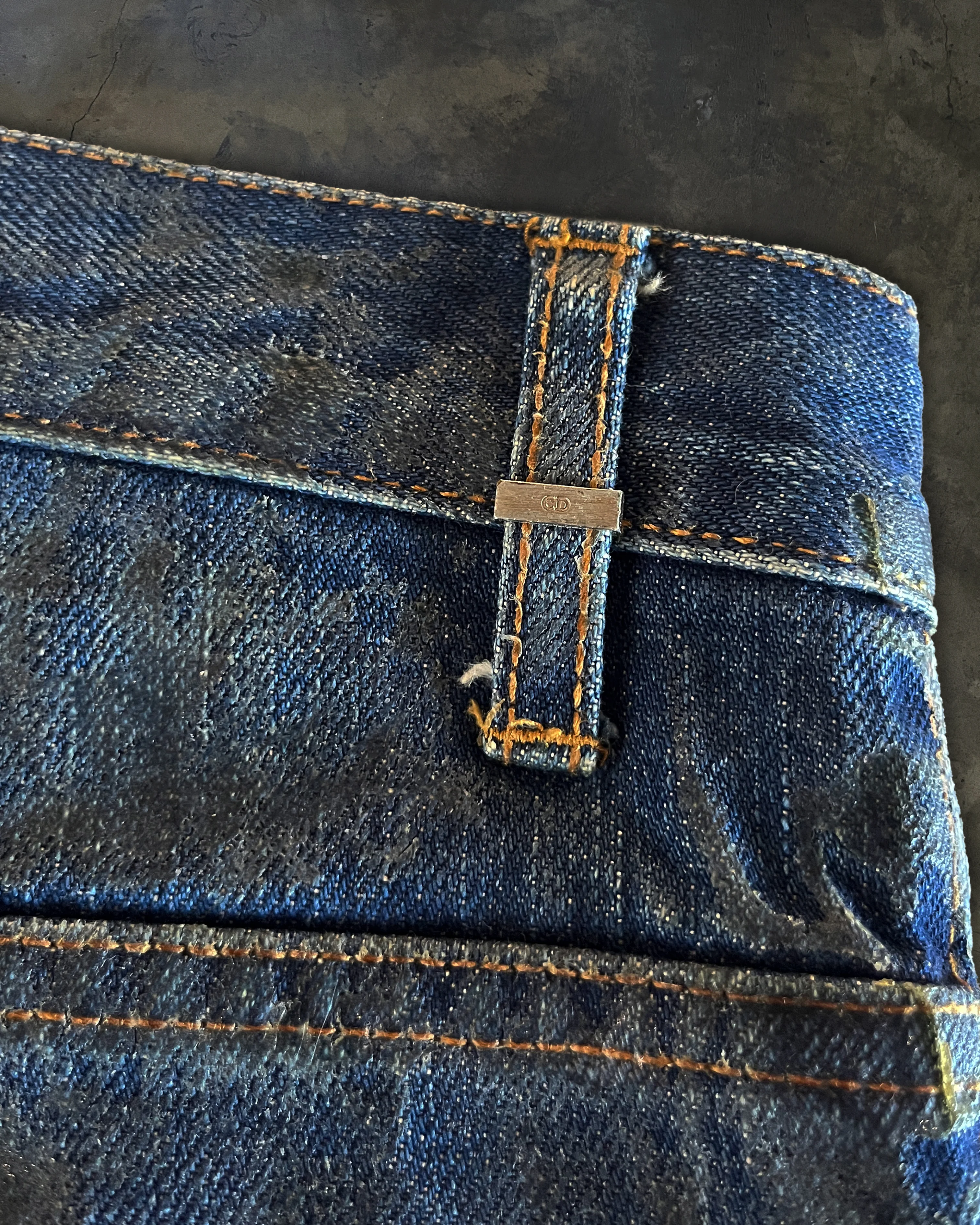 DIOR HOMME SS2007 LUSTER WAXED DENIM - Image 6