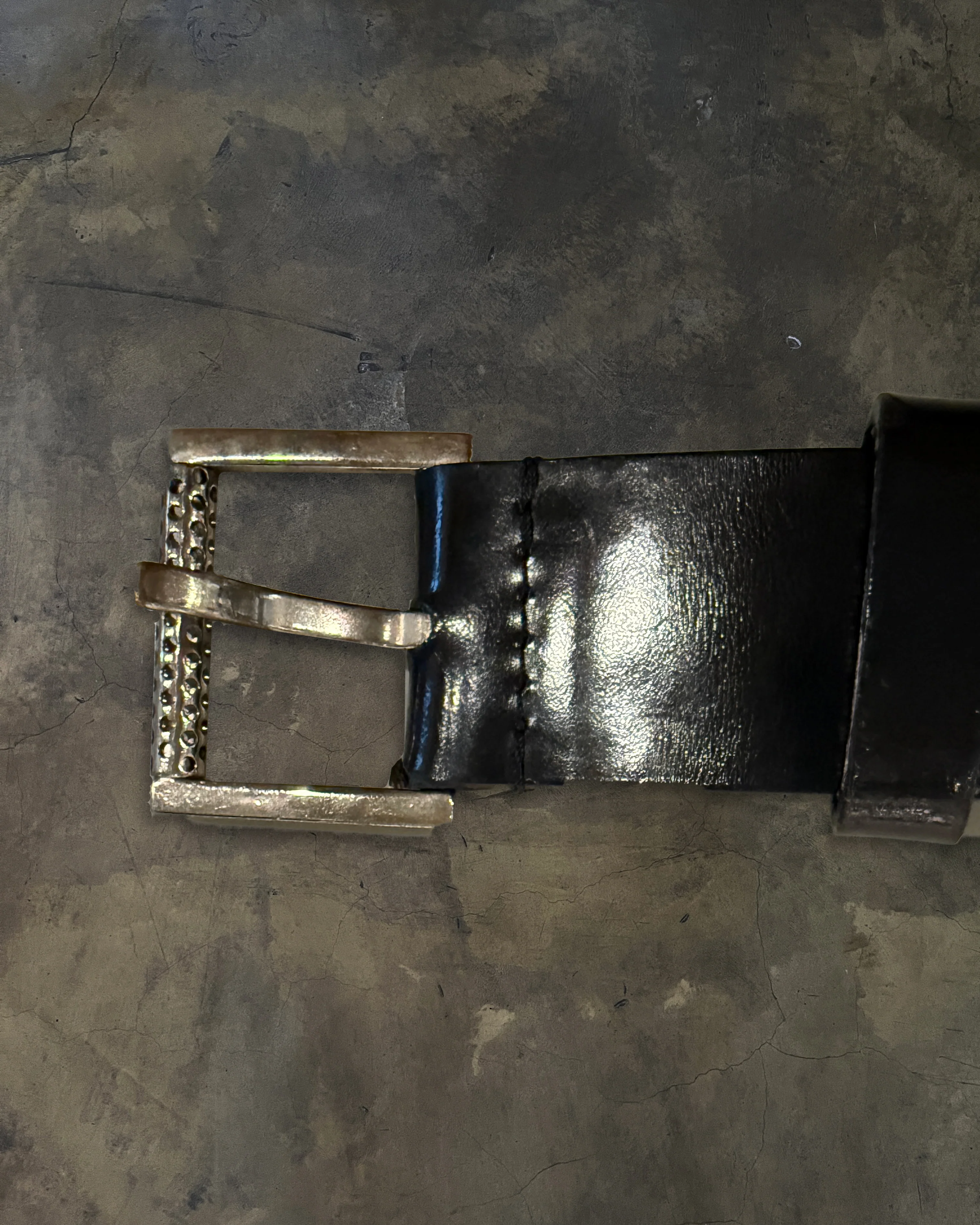 DIOR HOMME SS2004 "X" OVERLOCKED BELT - Image 3