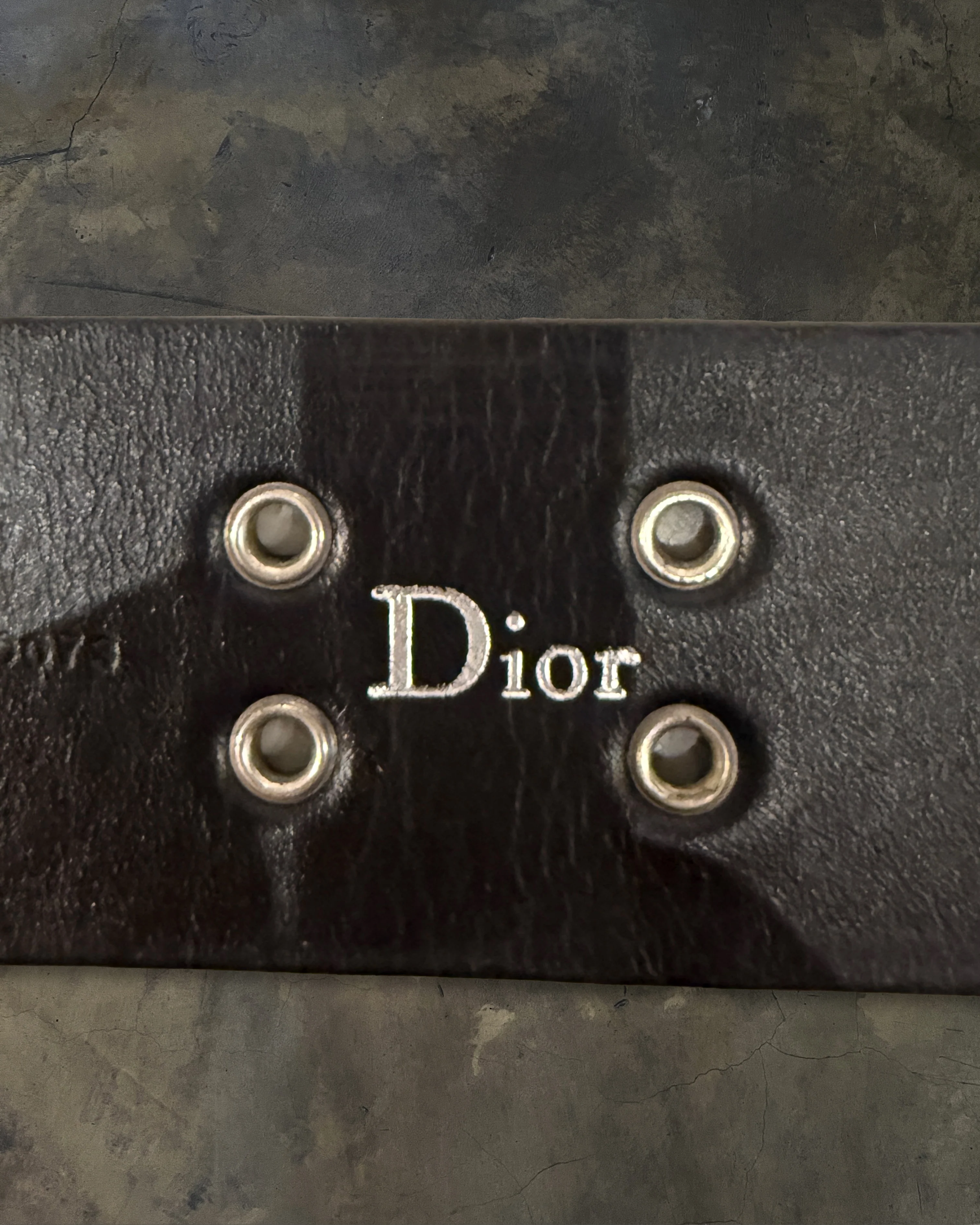 DIOR HOMME SS2004 "STRIP" GROMMET LACED BELT - Image 5