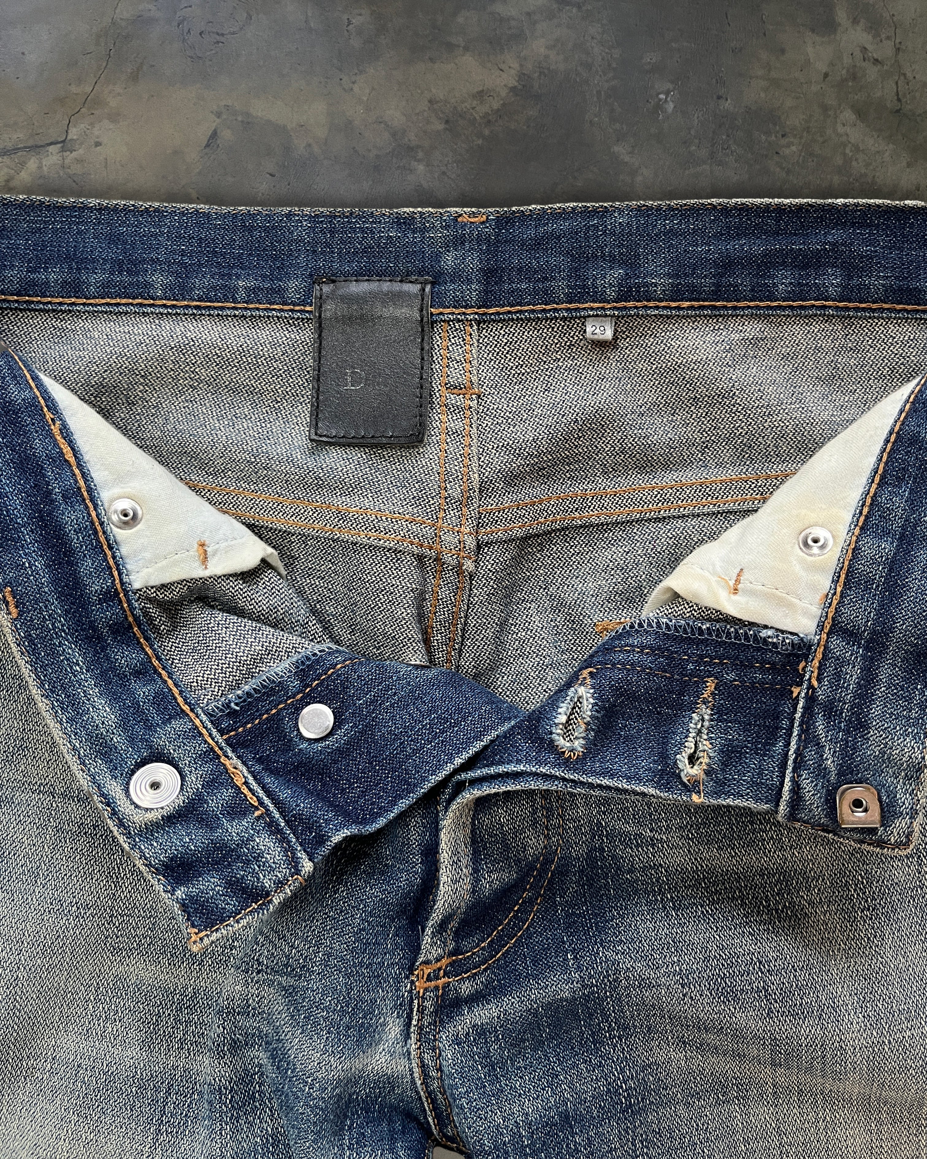 DIOR HOMME SS2005 "BECK" WASHED DENIM - Image 4