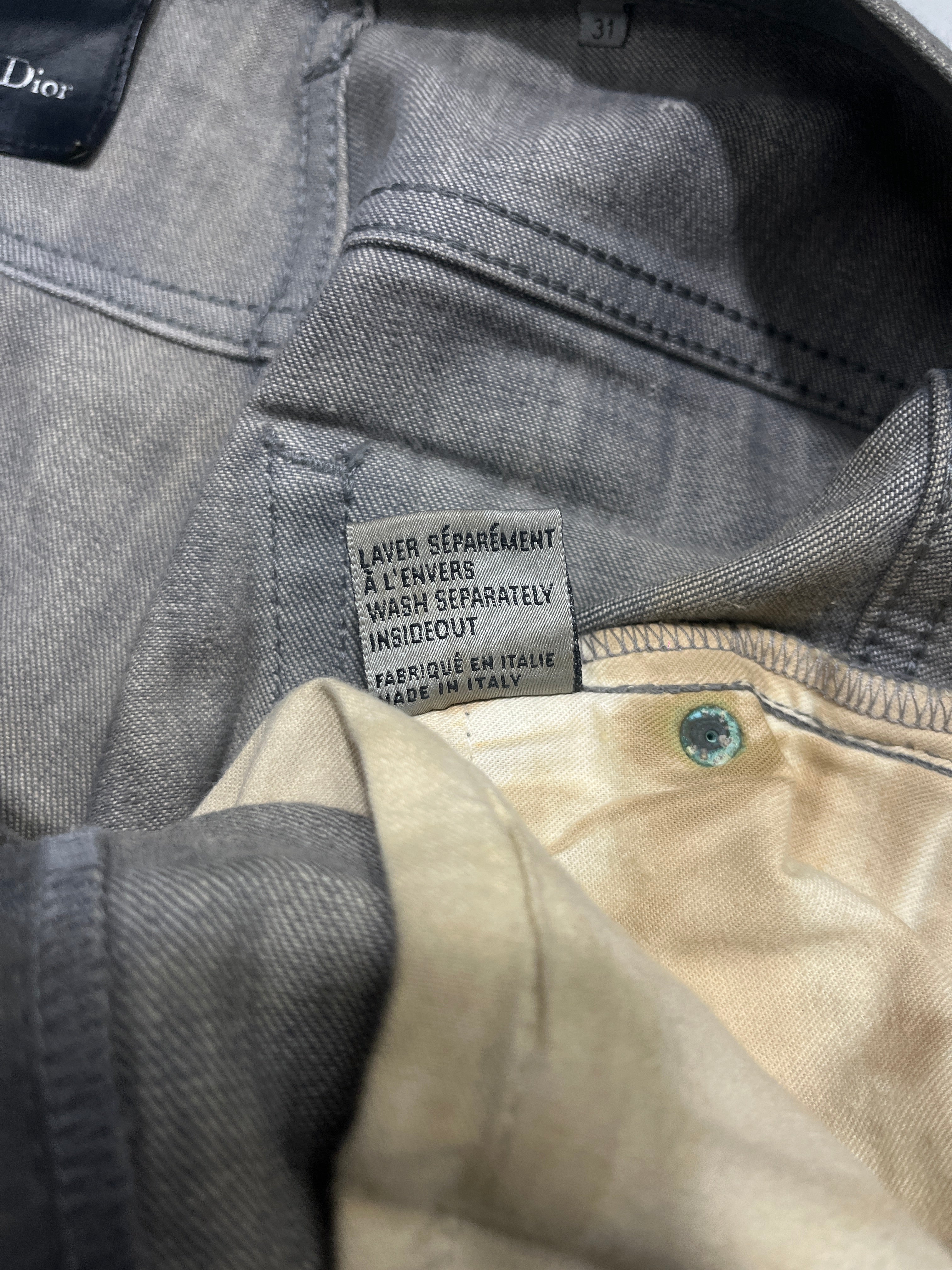 DIOR HOMME SS2006 DAUPHIN DENIM - Image 9