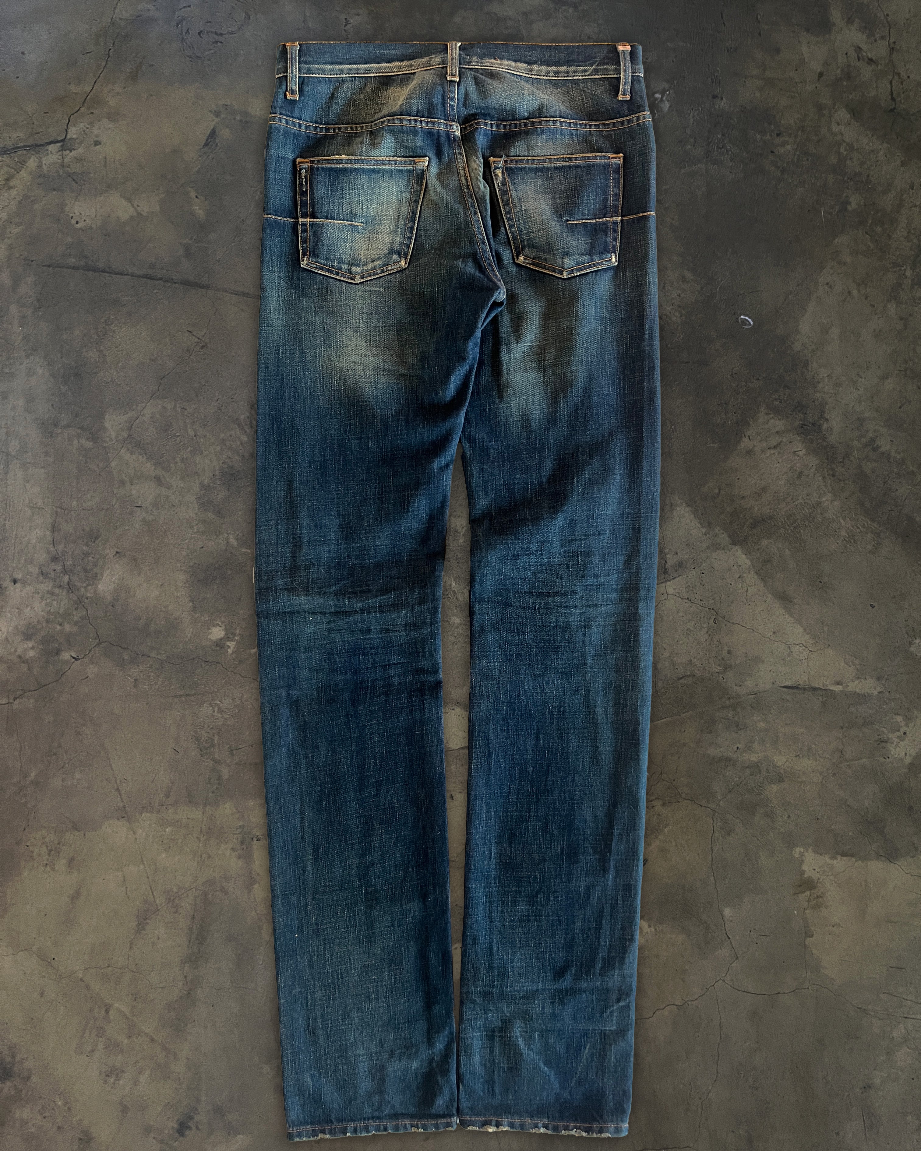 DIOR HOMME FW2007 "NAVIGATE" MUDWASH DENIM - Image 6