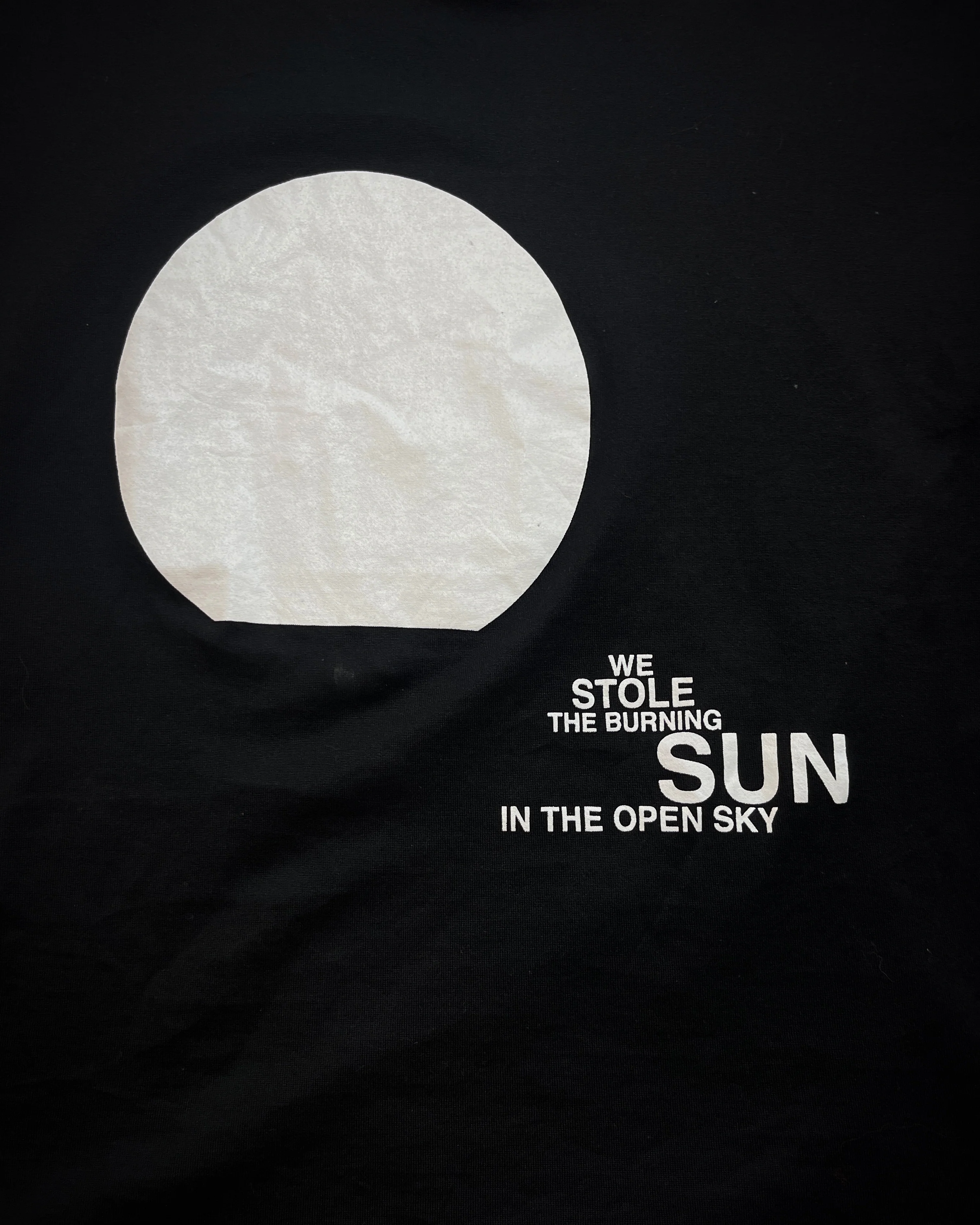 DIOR HOMME SS2006 RUNWAY "WE STOLE THE SUN" T SHIRT - Image 3