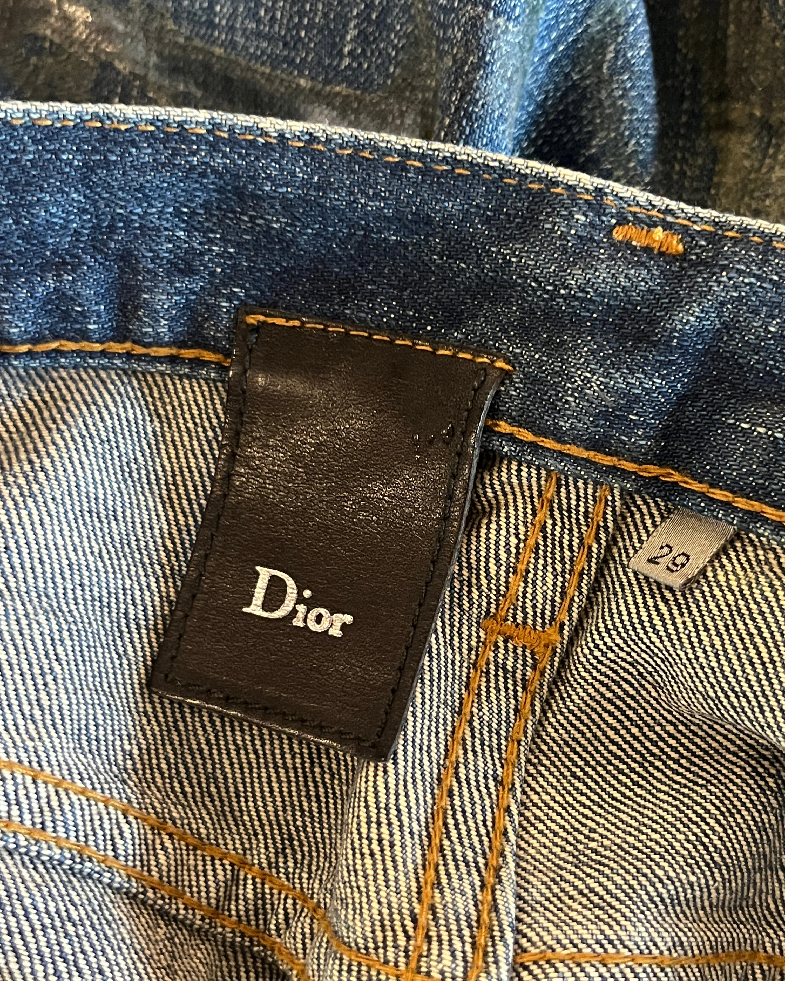 DIOR HOMME AW2006 LUSTER WAXED DENIM - Image 7