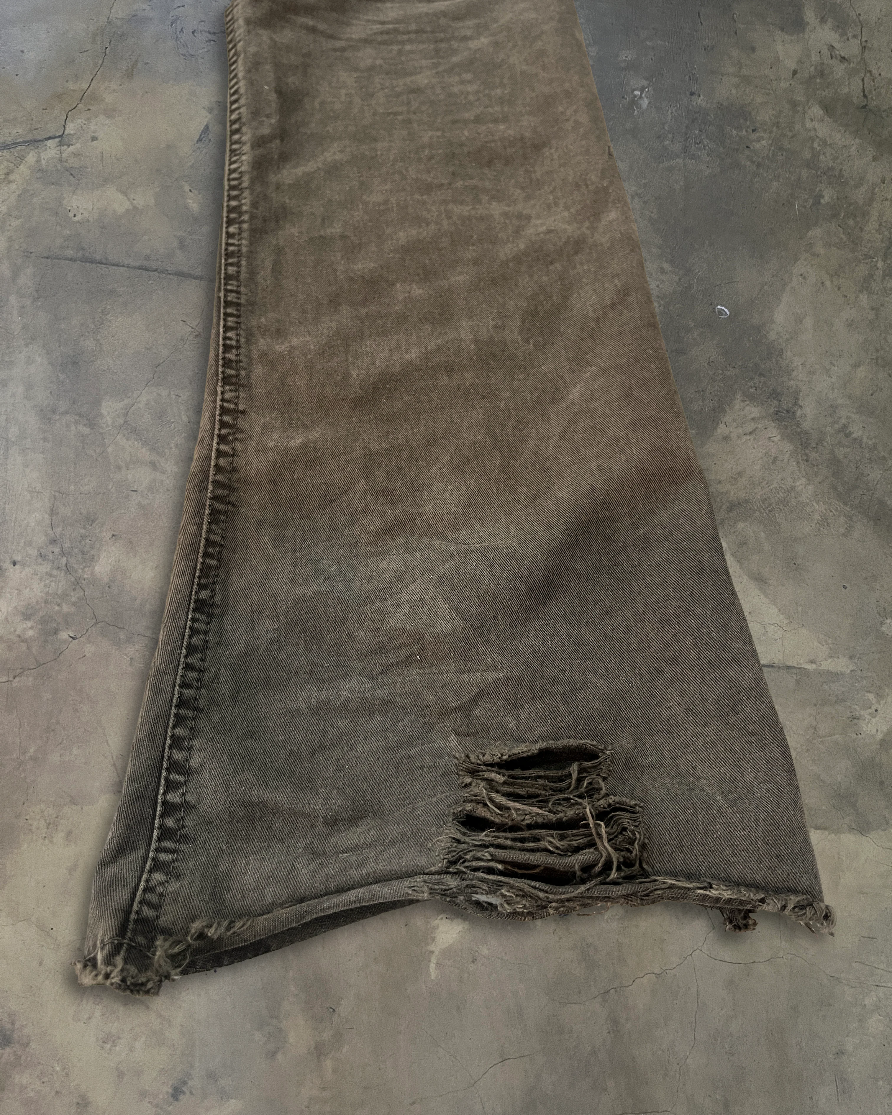 DOLCE GABBANA FLARED CRASH DENIM - Image 3