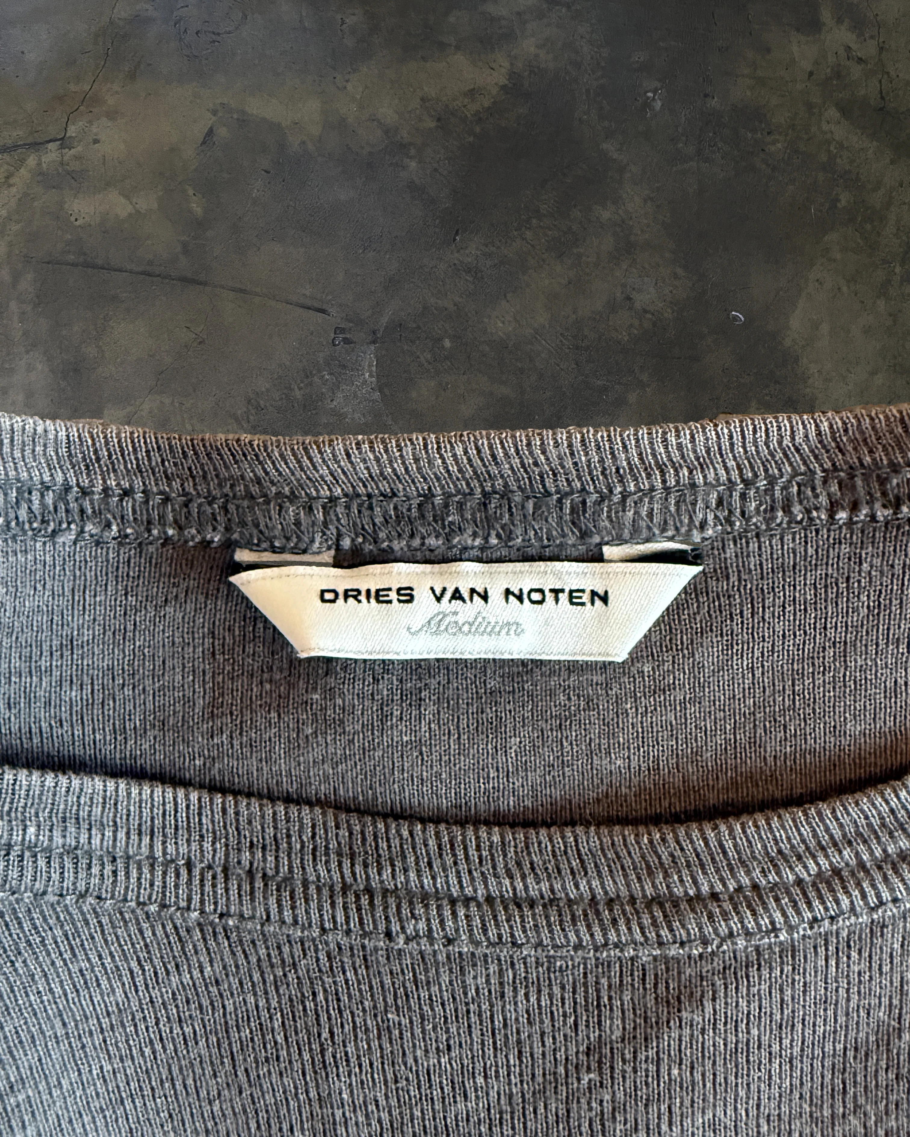DRIES VAN NOTEN STAR MOTIF LONG SLEEVE TEE - Image 3
