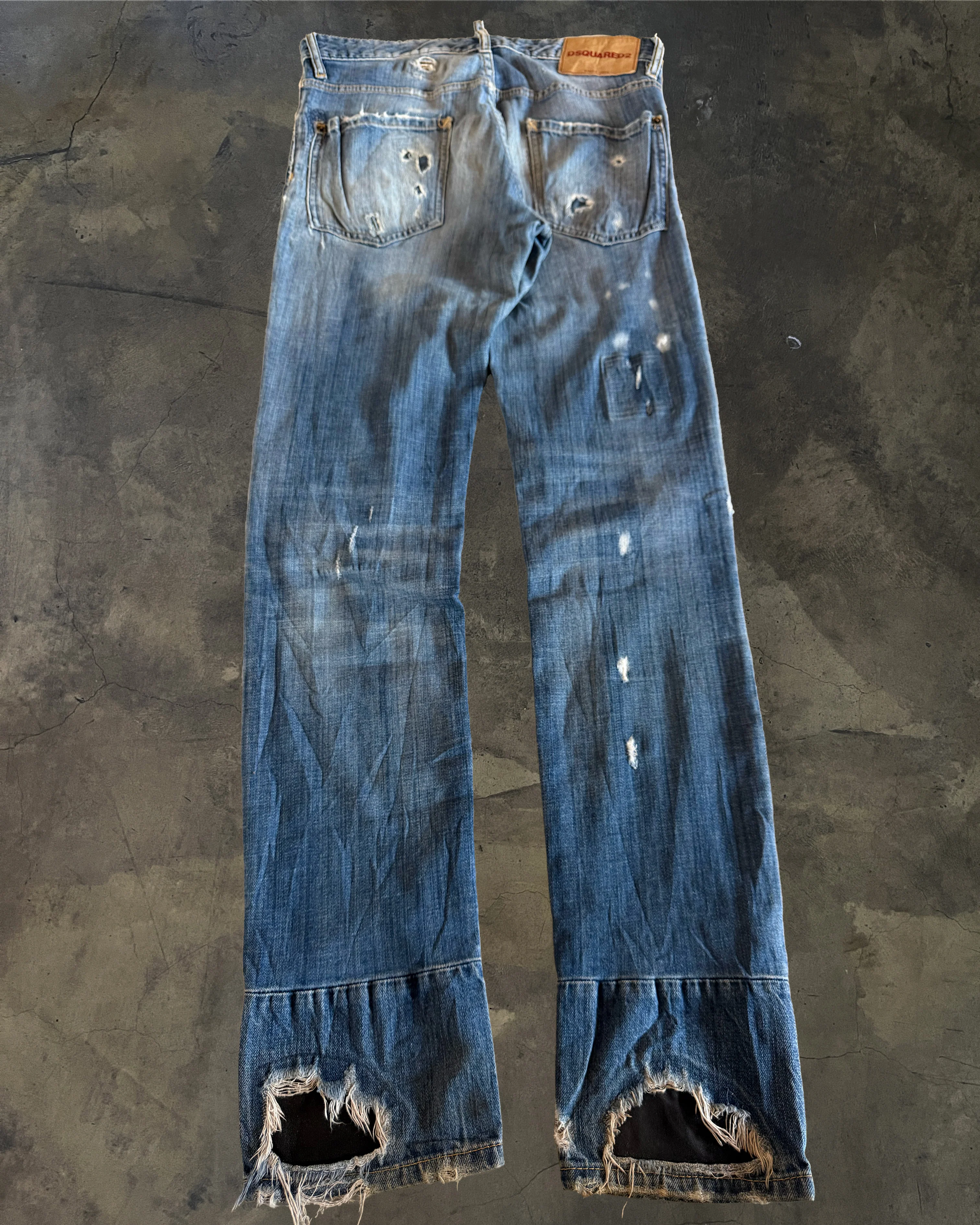 DSQUARED2 AW2017 DISTRESSED PATCHED JEANS - Image 5
