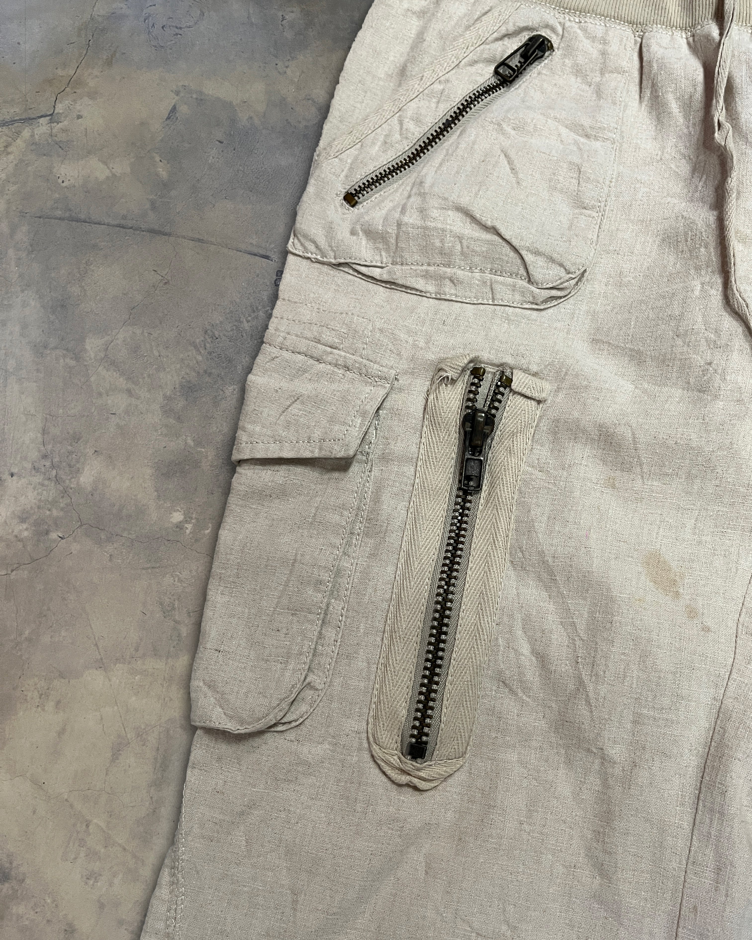 G.O.A BEIGE CARGO PANTS ★★★ - Image 3