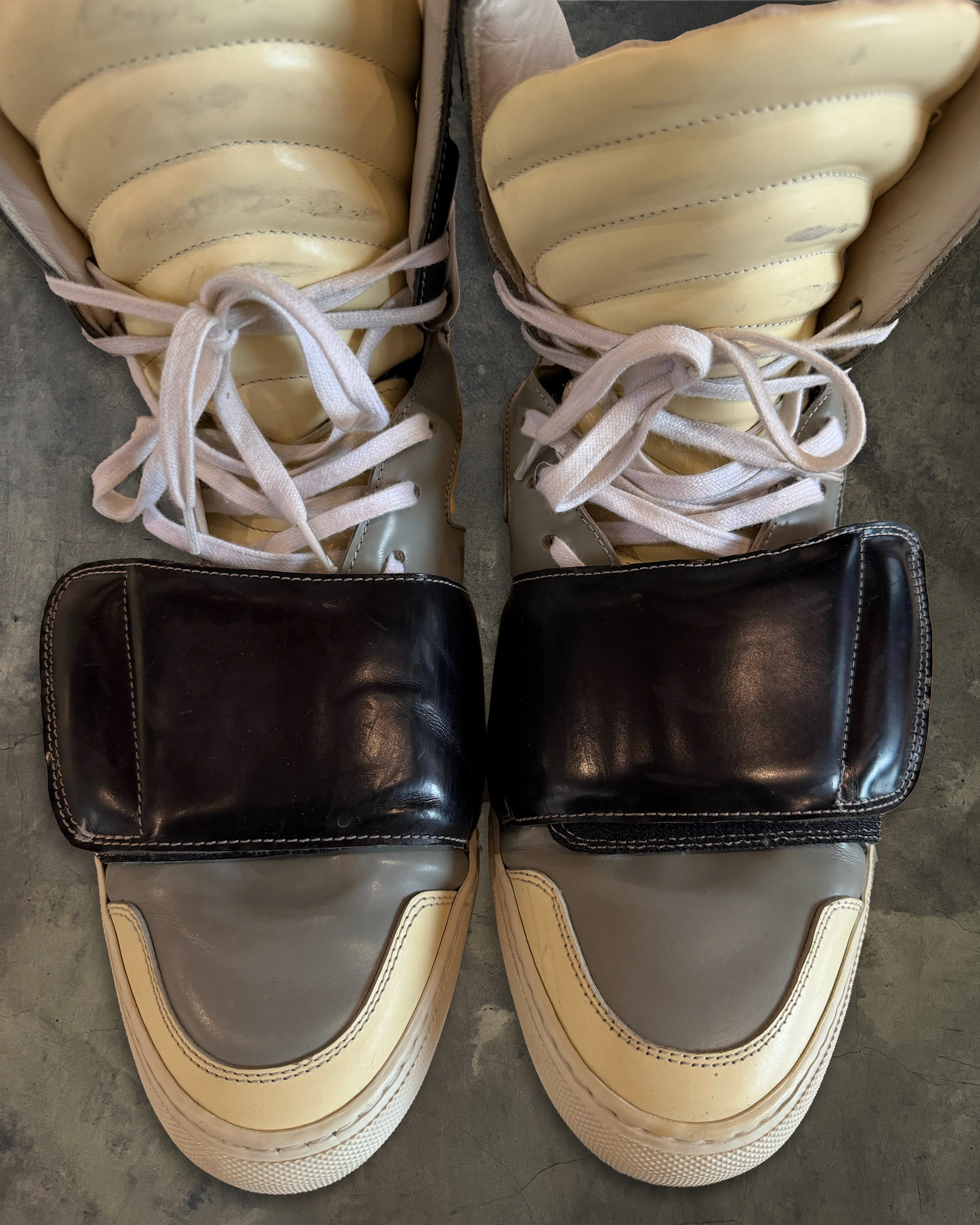 GIULIANO FUJIWARA SS2010 HIGH TOP SNEAKERS - Image 3