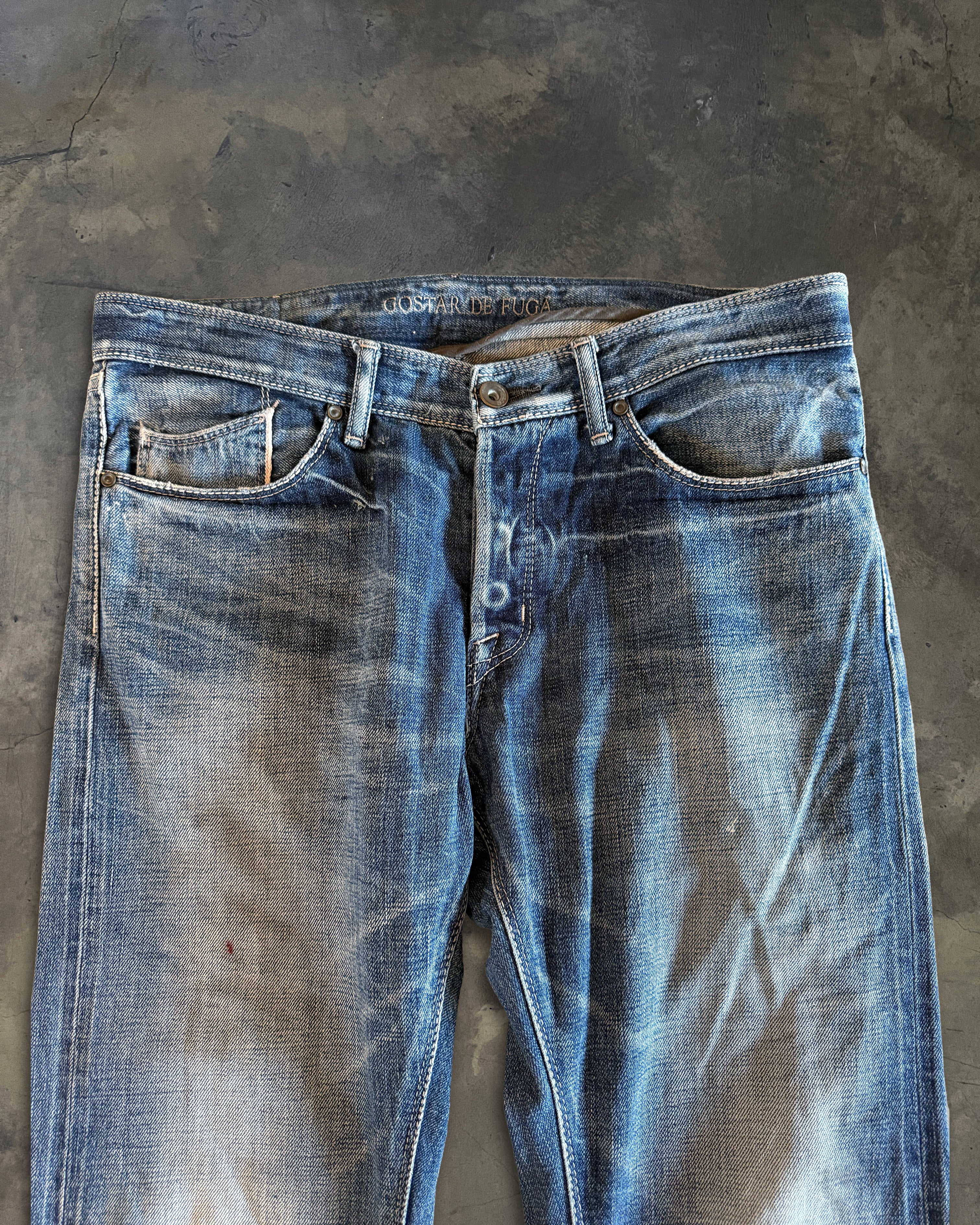 GOSTAR DE FUGA STRAIGHT CUT DENIM - Image 2