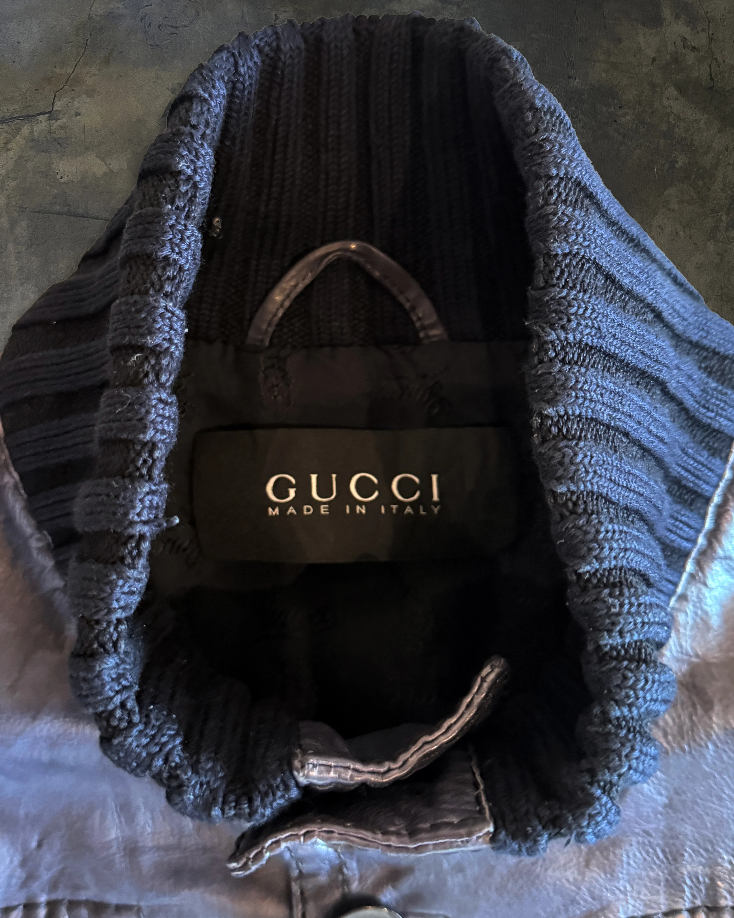 GUCCI AW2009 MADONNA LEATHER JACKET - Image 4