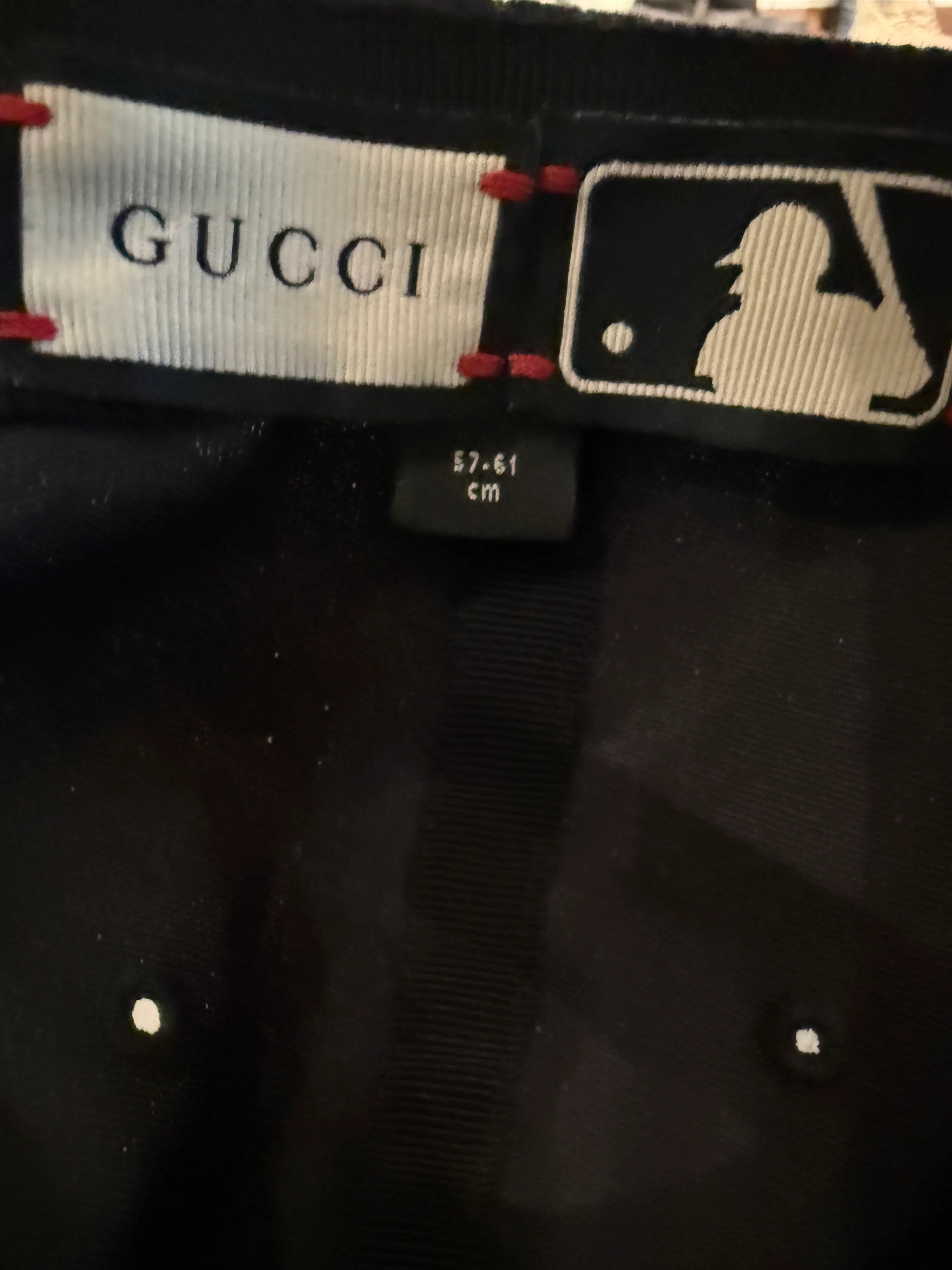 GUCCI X MLB NY YANKEES BASEBALL CAP - Image 4